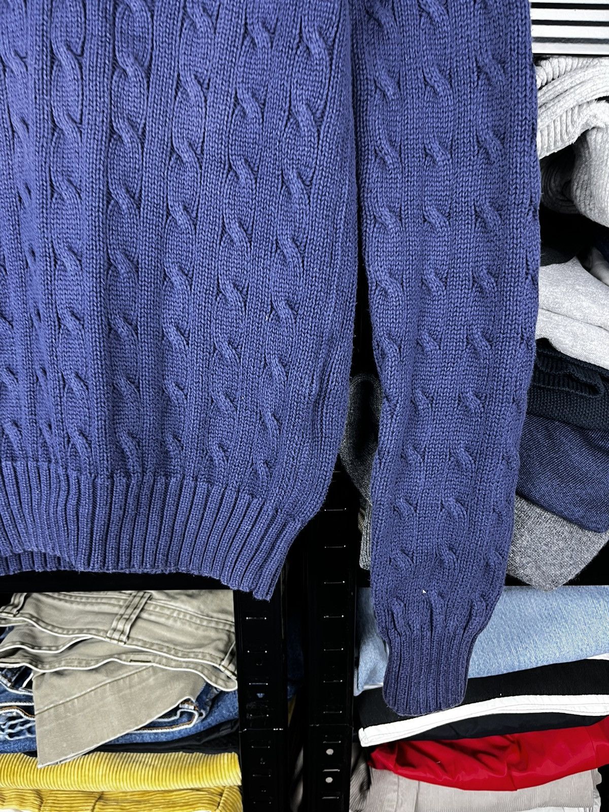 Polo Ralph Lauren × Ralph Lauren × Vintage Polo Ralph Lauren pullover knit sweater vintage Size S / US 4 / IT 40 - 5 Thumbnail