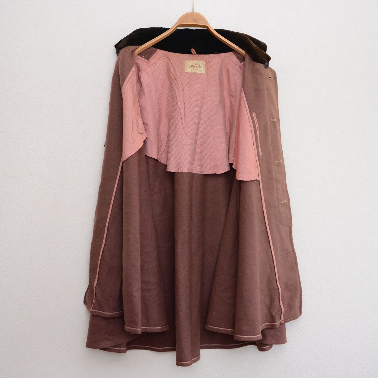Other Japanese Retro-Modern Wool Mantle, Marusho Vintage Showa Size US M / EU 48-50 / 2 - 7 Thumbnail