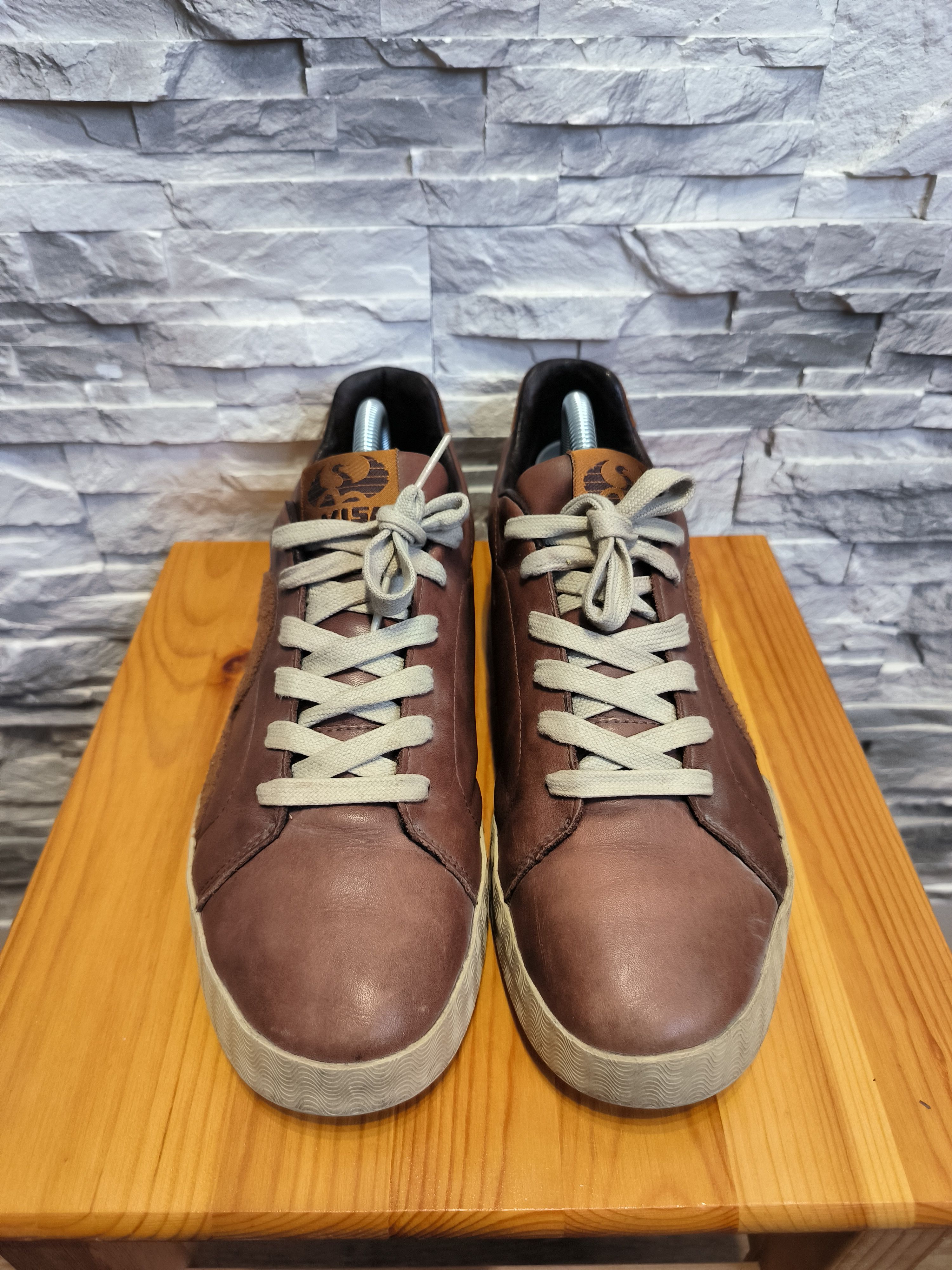 Vintage Evisu Leather Shoes Brown, image size:3000x4000