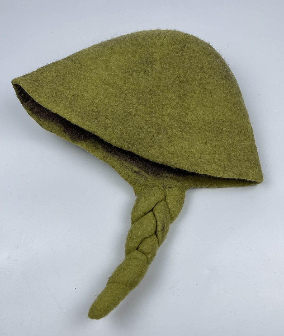 Vintage very rare custom sheep wool hat with tail Size ONE SIZE - 5 Thumbnail