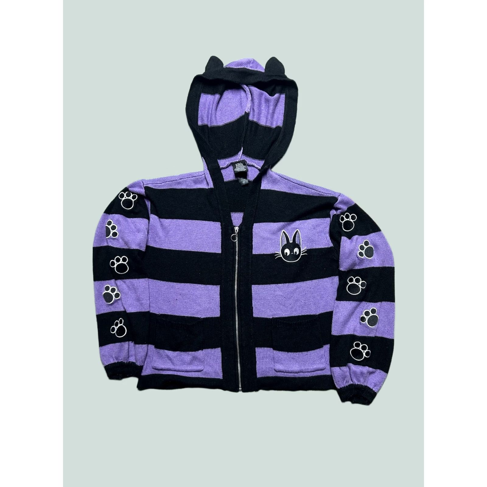 Japanese Brand × Vintage Alice auaa striped plus hoodie | Grailed