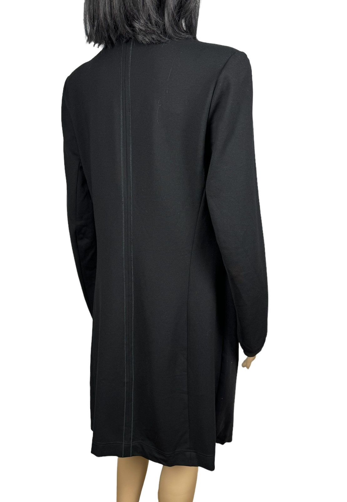 Designer Beate Heymann Streetcouture Striped Overcoat V-Neck size US8 Size M / US 6-8 / IT 42-44 - 11 Thumbnail