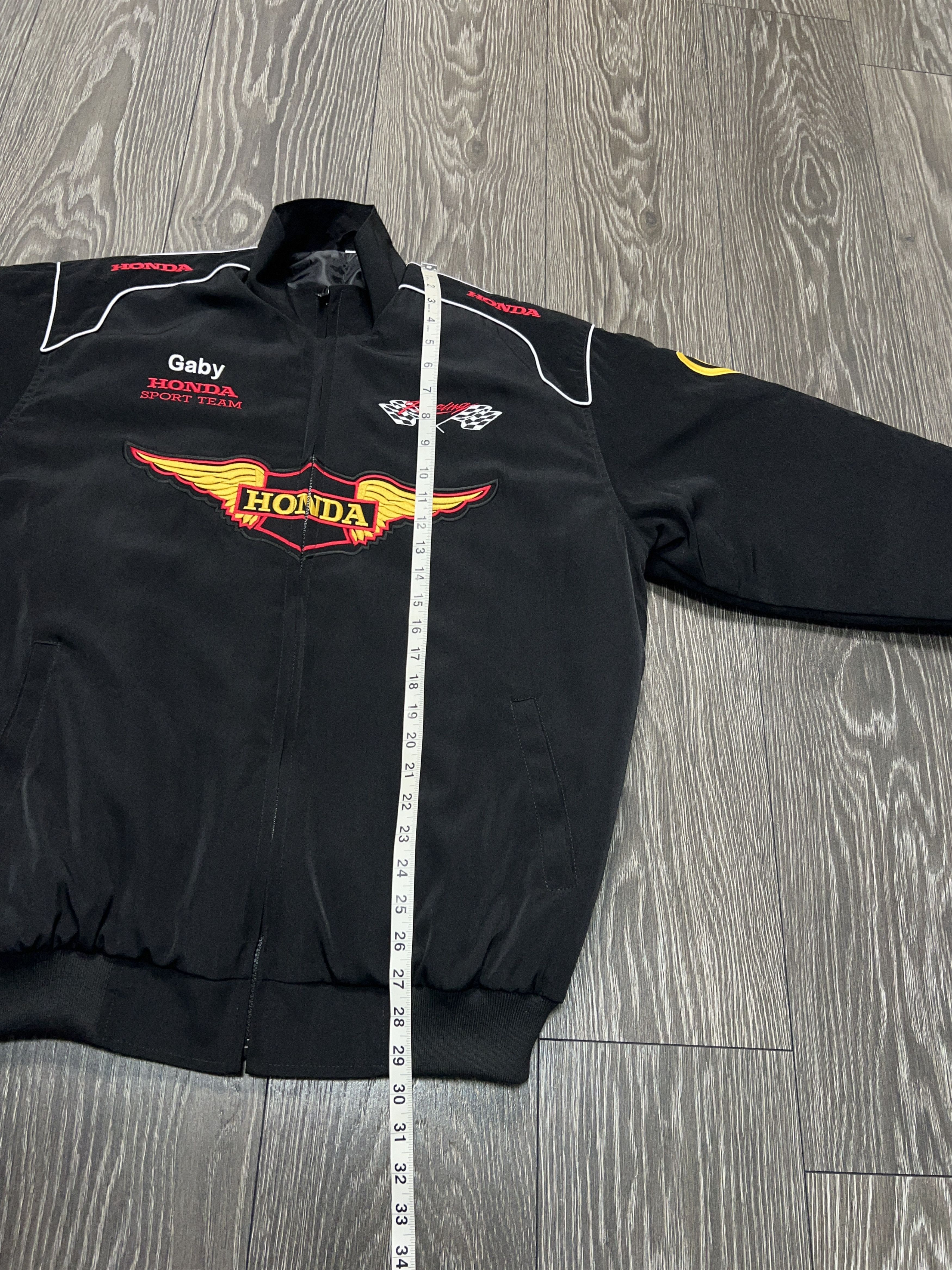 Honda Mens Sport Team Racing Gold Wing Embroidery Jacket ZIp Size US L / EU 52-54 / 3 - 10 Thumbnail