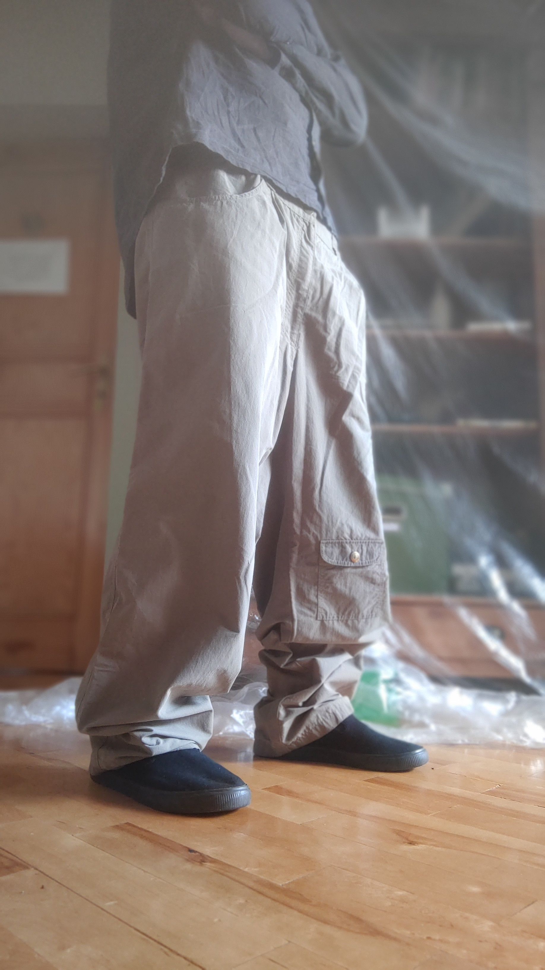 Fjallraven Fjallraven Cargo Baggy Pants Flared y2k opium Grunge Raver Size US 40 / EU 56 - 4 Thumbnail