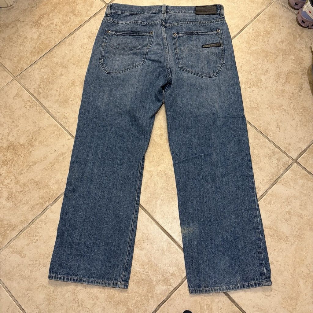 Sean John Sean John Men's Blue Denim Jeans Straight 34х30 Size US 34 / EU 50 - 4 Thumbnail