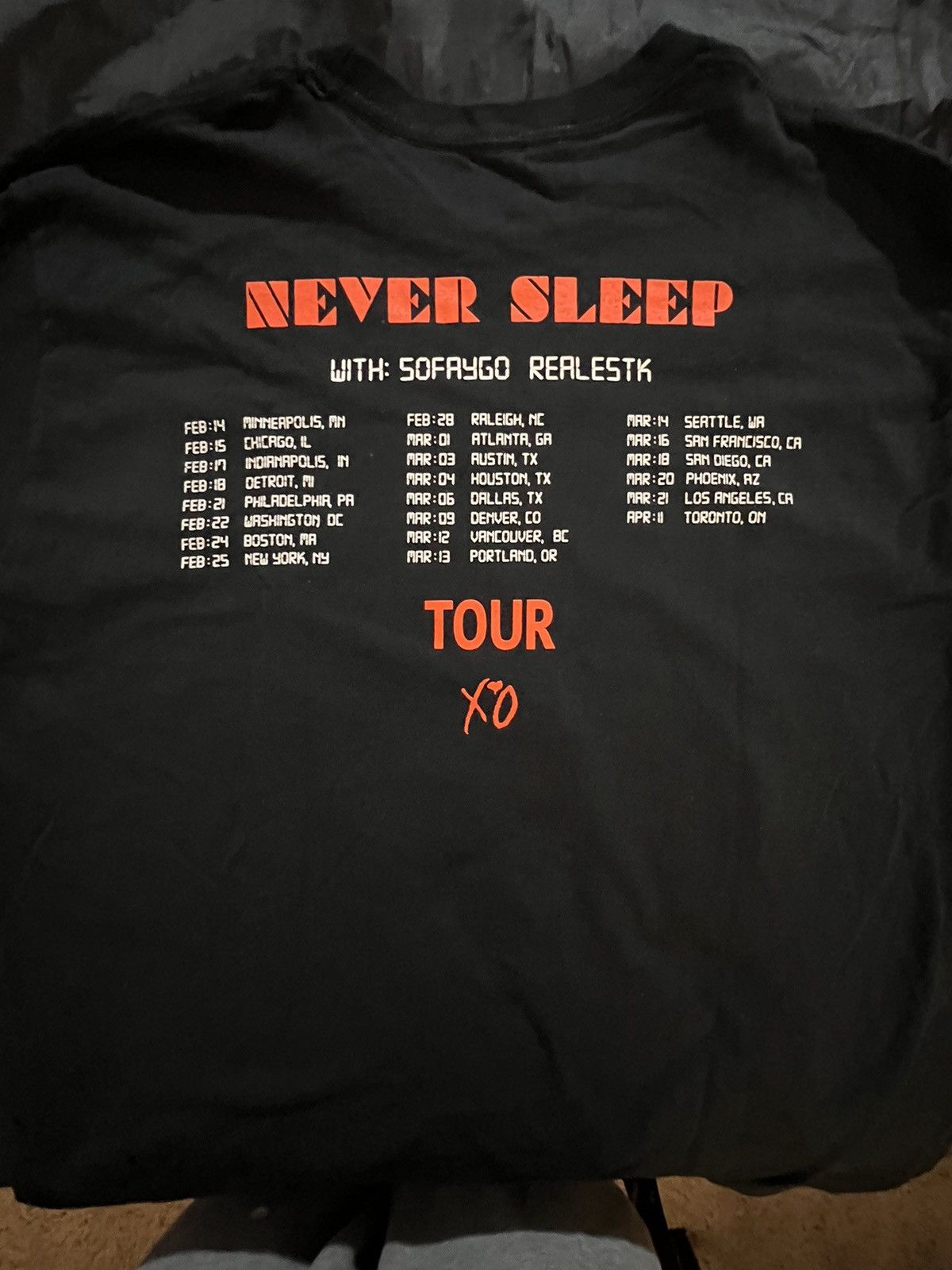 NAV NAV Never Sleep Tour Long sleeve Size US L / EU 52-54 / 3 - 4 Thumbnail