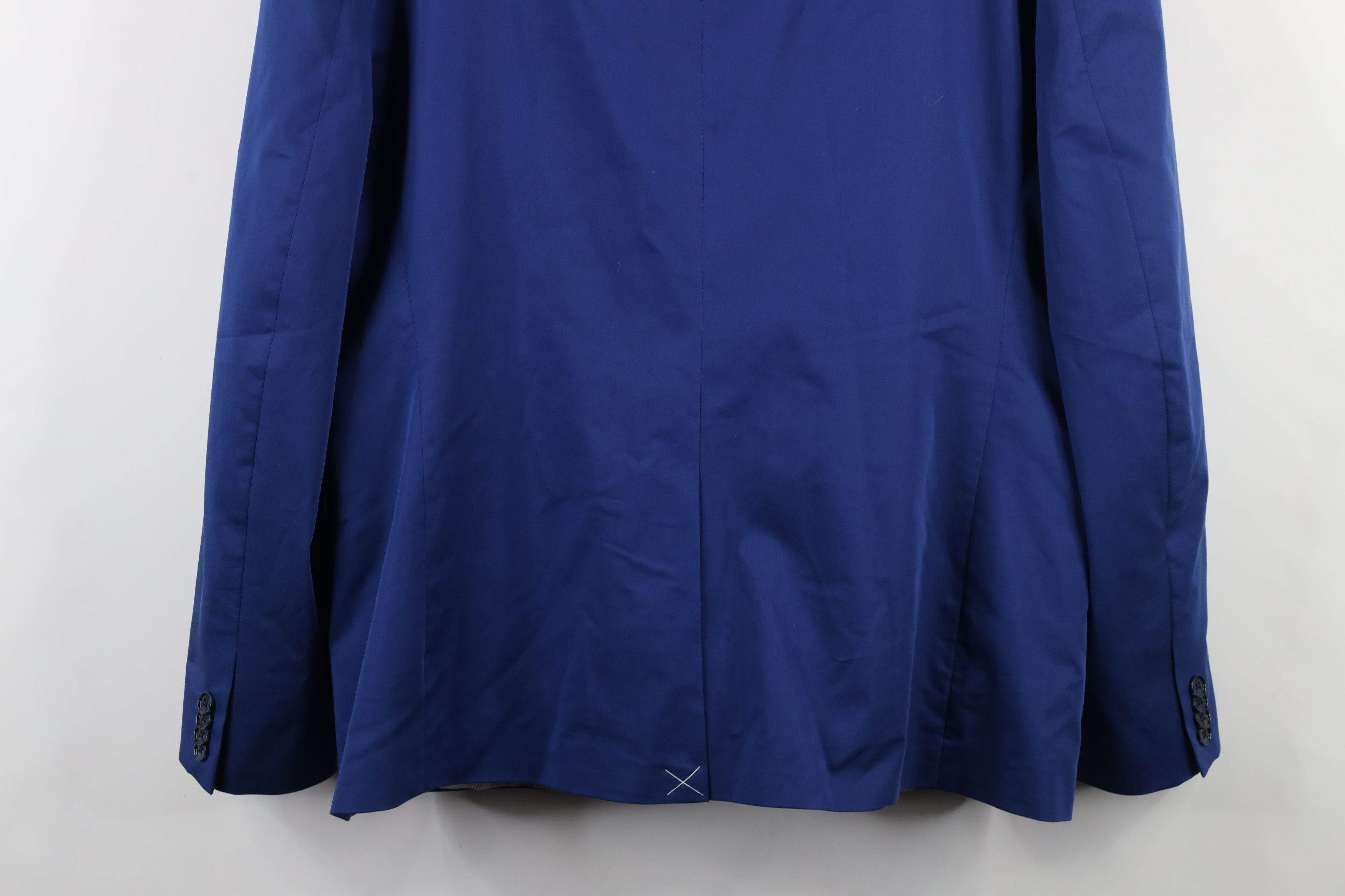 Express × Vintage Express Fit Stretch 2 Button Blazer Suit Coat Jacket Blue Size US XXL / EU 58 / 5 - 16 Thumbnail