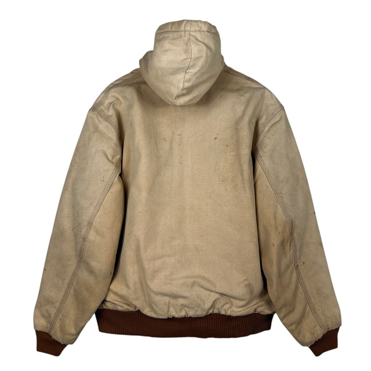 Carhartt 🔥 Vintage Carhartt Sunfaded Active Hoodie Jacket Size US XL / EU 56 / 4 - 7 Thumbnail