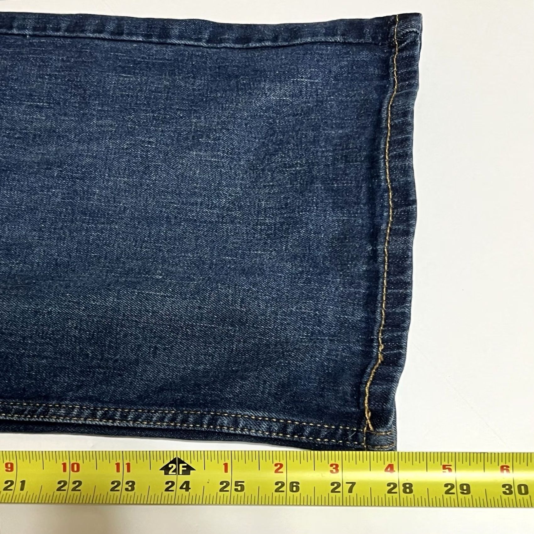 Levi's Levi's 569 Jeans Mens 44x28/44x30 Straight Loose Denim Stretch Regular 500 Series Dark Blue Jeans Mens Size US 44 / EU 60 - 6 Thumbnail