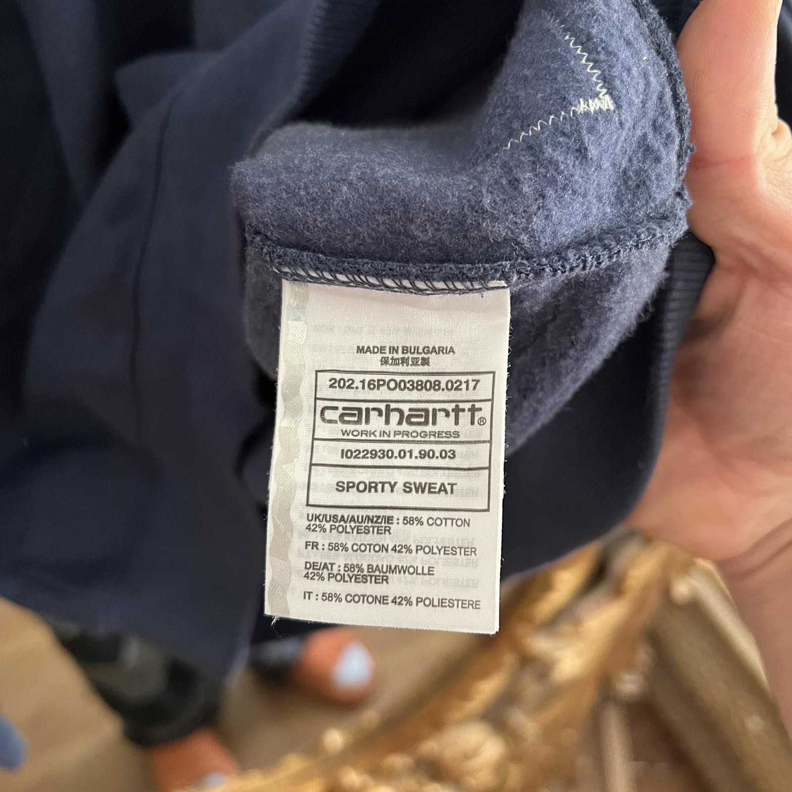 Carhartt Carhartt WIP crewneck Sz L Size US L / EU 52-54 / 3 - 6 Thumbnail
