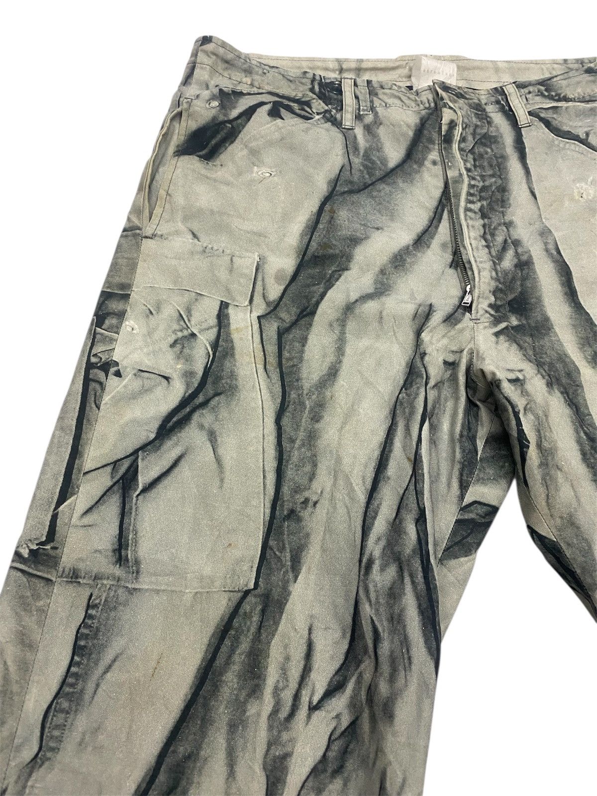 ANREALAGE Anrealage Japan trompe loeil military style print pants Size US 33 - 4 Thumbnail
