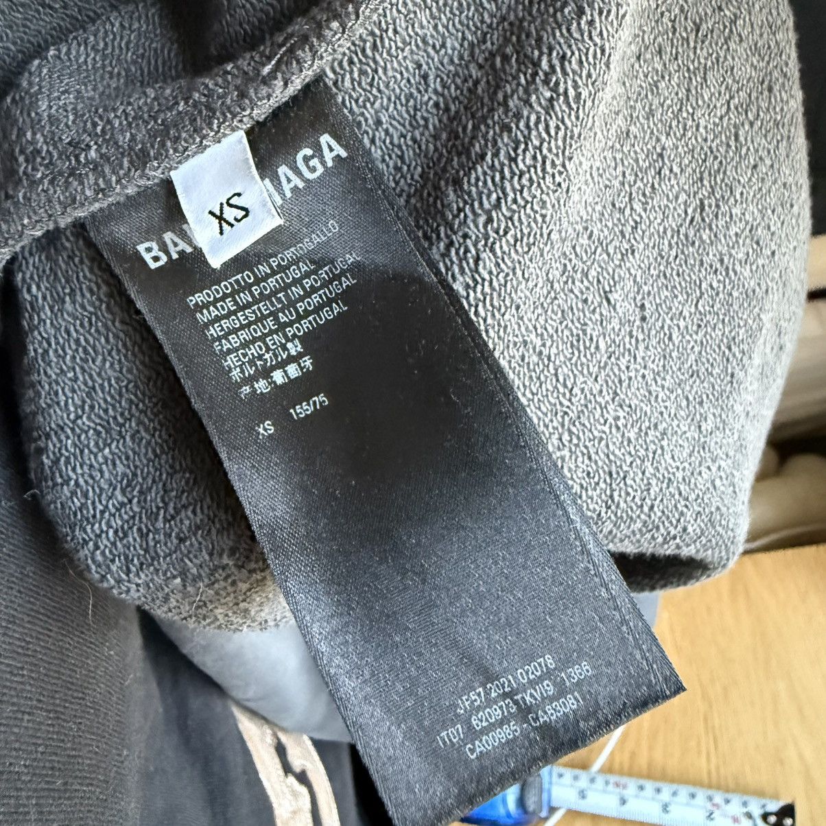 Balenciaga Grey Campaign Oversized Hoodie Size US XXL / EU 58 / 5 - 8 Thumbnail