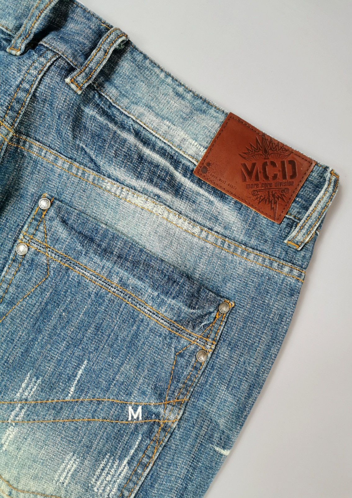 Japanese Brand More Core Division M.C.D Jeans (LG68) Size US 37 - 6 Thumbnail