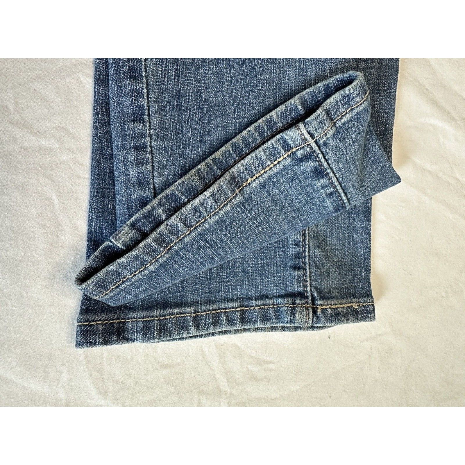 Levi's Levis Original Perfectly Slimming 512 Jeans Blue Sz 6M VTG Size 28" / US 6 / IT 42 - 3 Thumbnail
