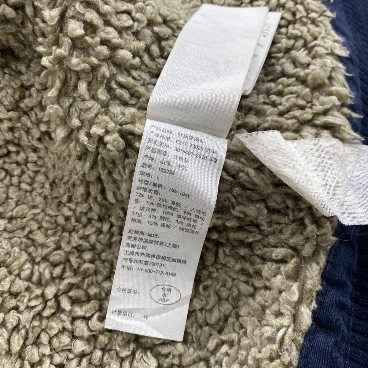 Abercrombie & Fitch Abercrombie & Fitch Sherpa Fur Zipp Hoodie Ifsixwasnine Size US L / EU 52-54 / 3 - 11 Thumbnail