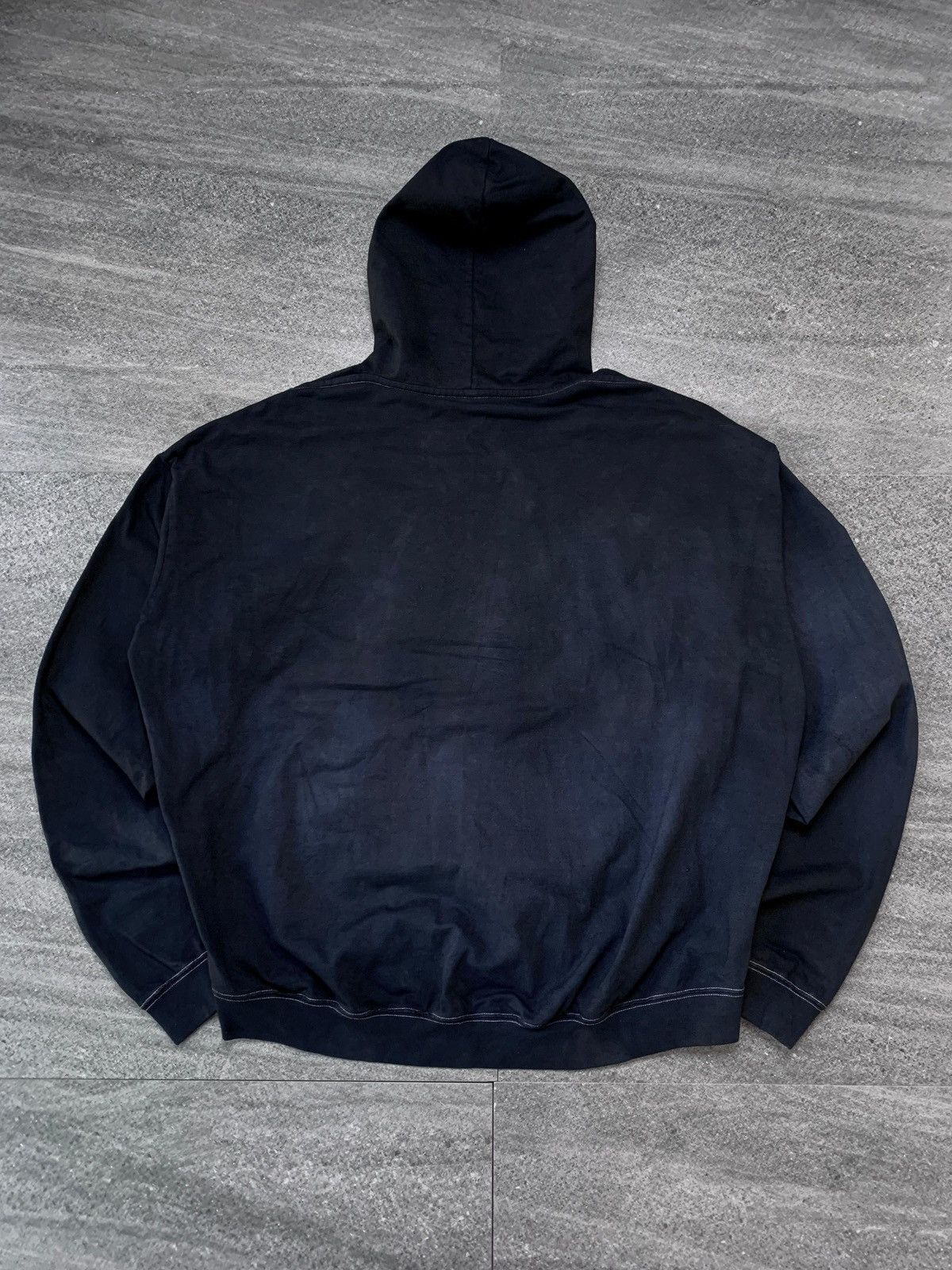Vetements FREE TAX! Black Dyed Embroidery Logo Hoodie - Small Size US S / EU 44-46 / 1 - 9 Thumbnail