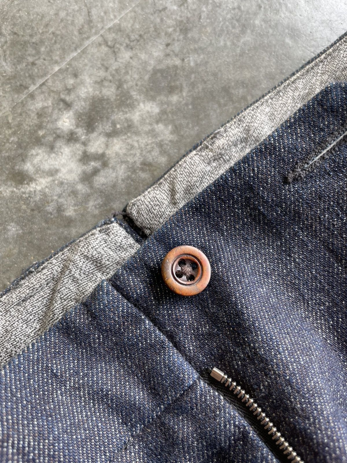 45rpm × Japanese Brand × Vintage Indigo Denim Trousers Pant by 45rpm Size US 30 / EU 46 - 7 Thumbnail