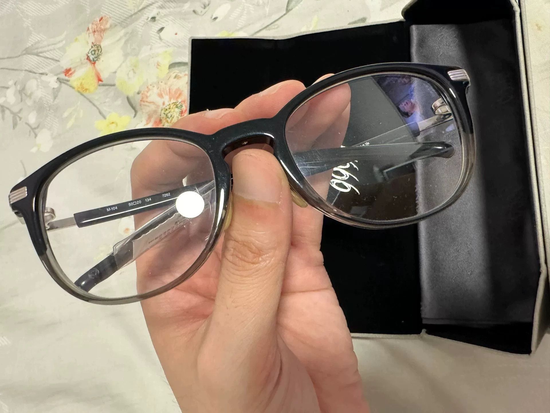 999 Club 999.9 Four Nines Titanium Glasses Frame Size ONE SIZE - 1 Thumbnail