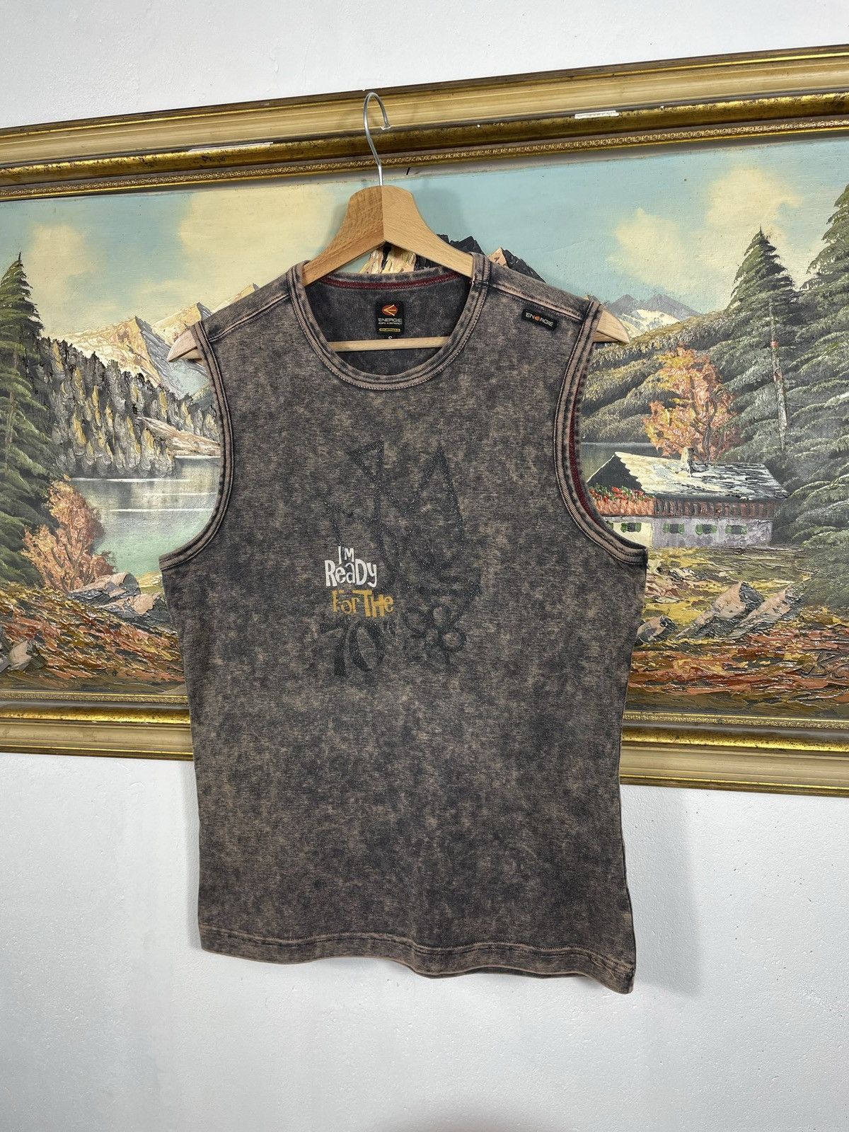 Energie × If Six Was Nine Energie Vintage Y2k Tank Top Avant Garde Affliction Cyber Size US S / EU 44-46 / 1 - 2 Thumbnail
