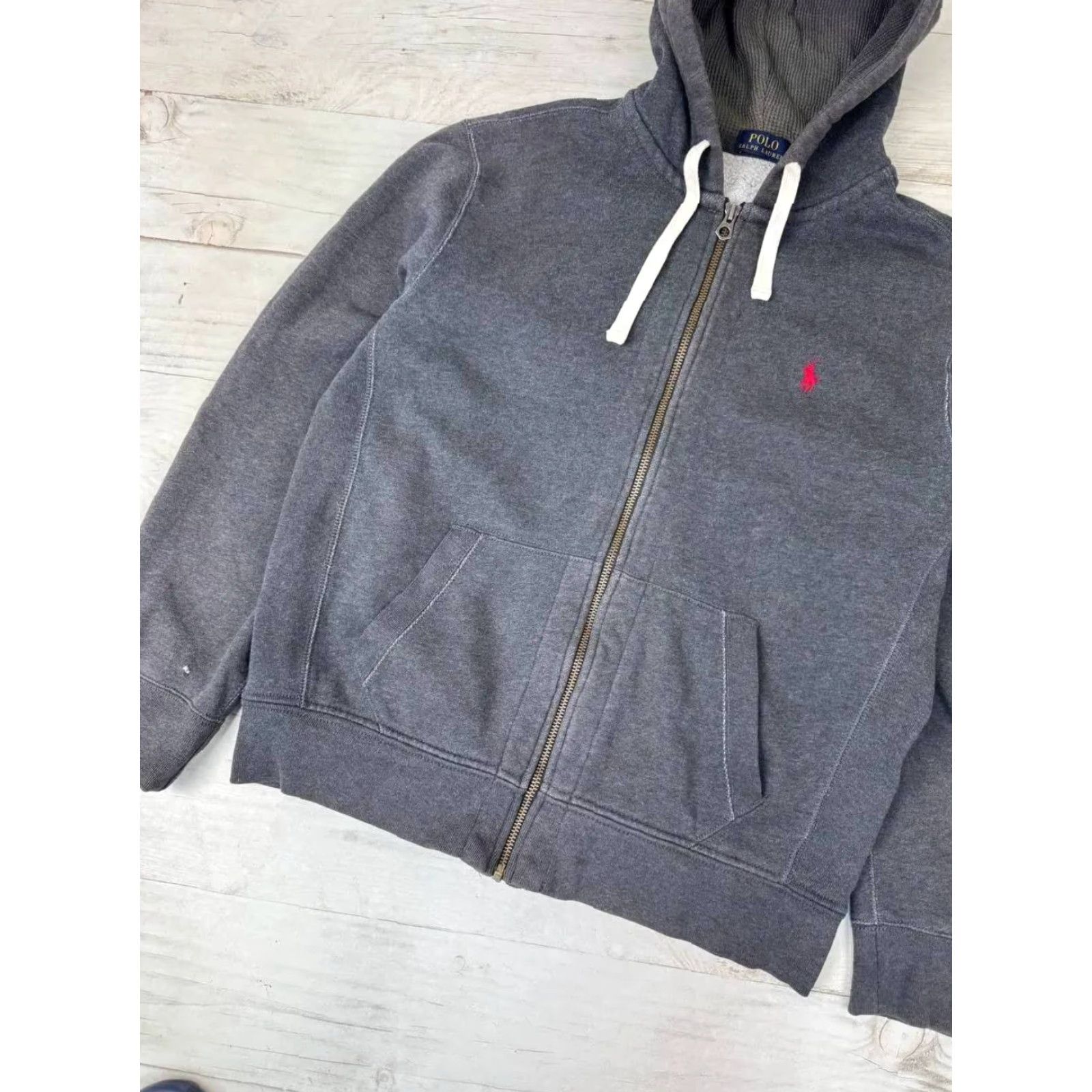 Polo Ralph Lauren Polo Ralph Lauren Tracksuit Zip Up Hoodie And Pants Men L Gray Size US L / EU 52-54 / 3 - 5 Thumbnail