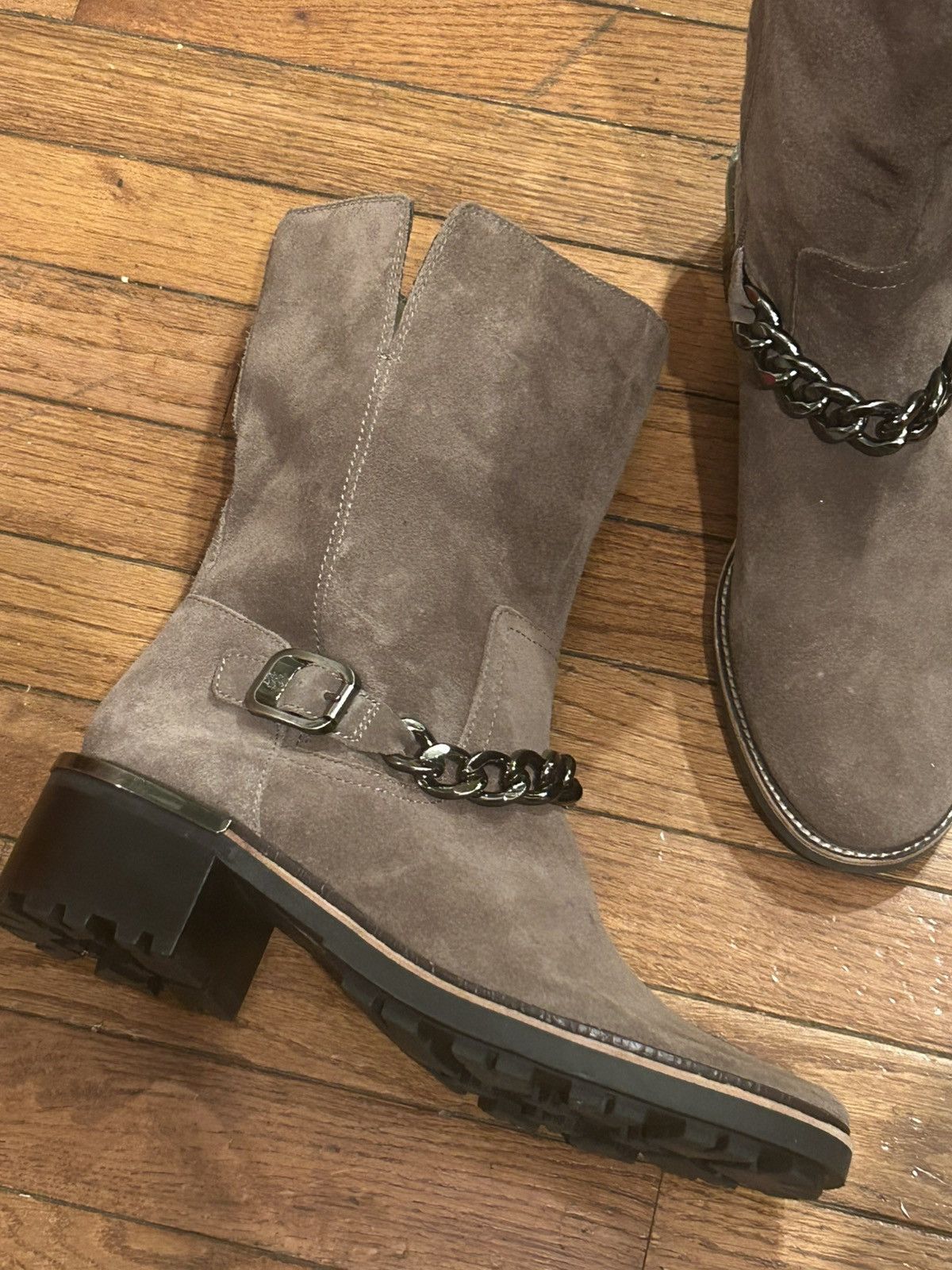 Vince Camuto Vince Camuto Suede Mid-Calf Boots Size US 10 / IT 40 - 2 Thumbnail