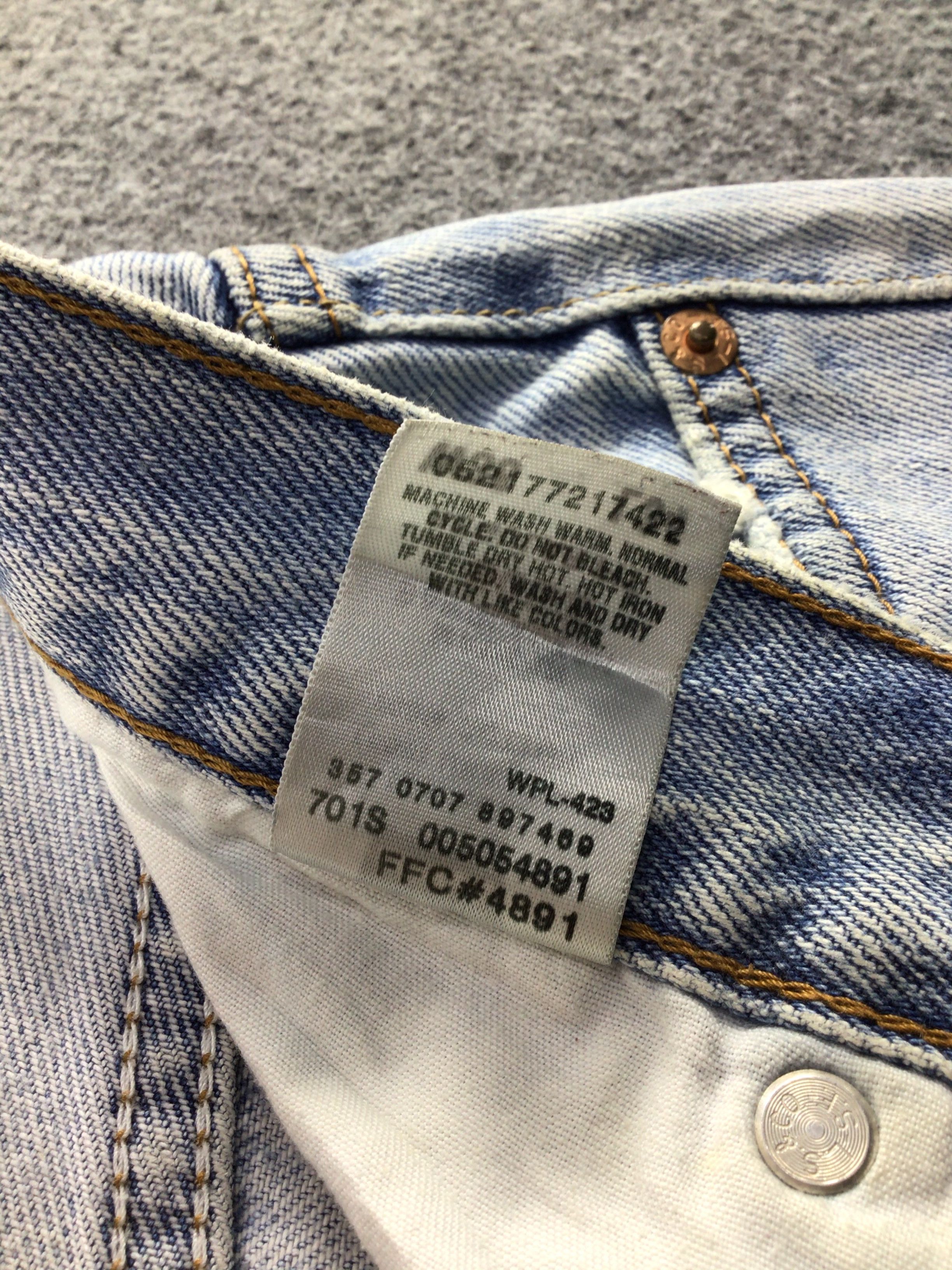 Levi's × Vintage Vintage Levis 505 Jeans-JM440 Size US 36 / EU 52 - 12 Thumbnail