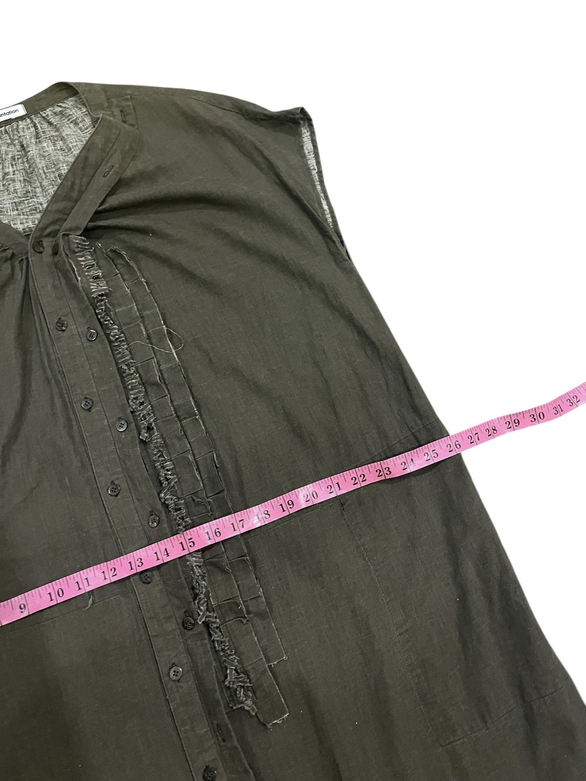 Issey Miyake ISSEY MIYAKE PLANTATION DRESS BUTTON UP Size XL / US 12-14 / IT 48-50 - 15 Thumbnail