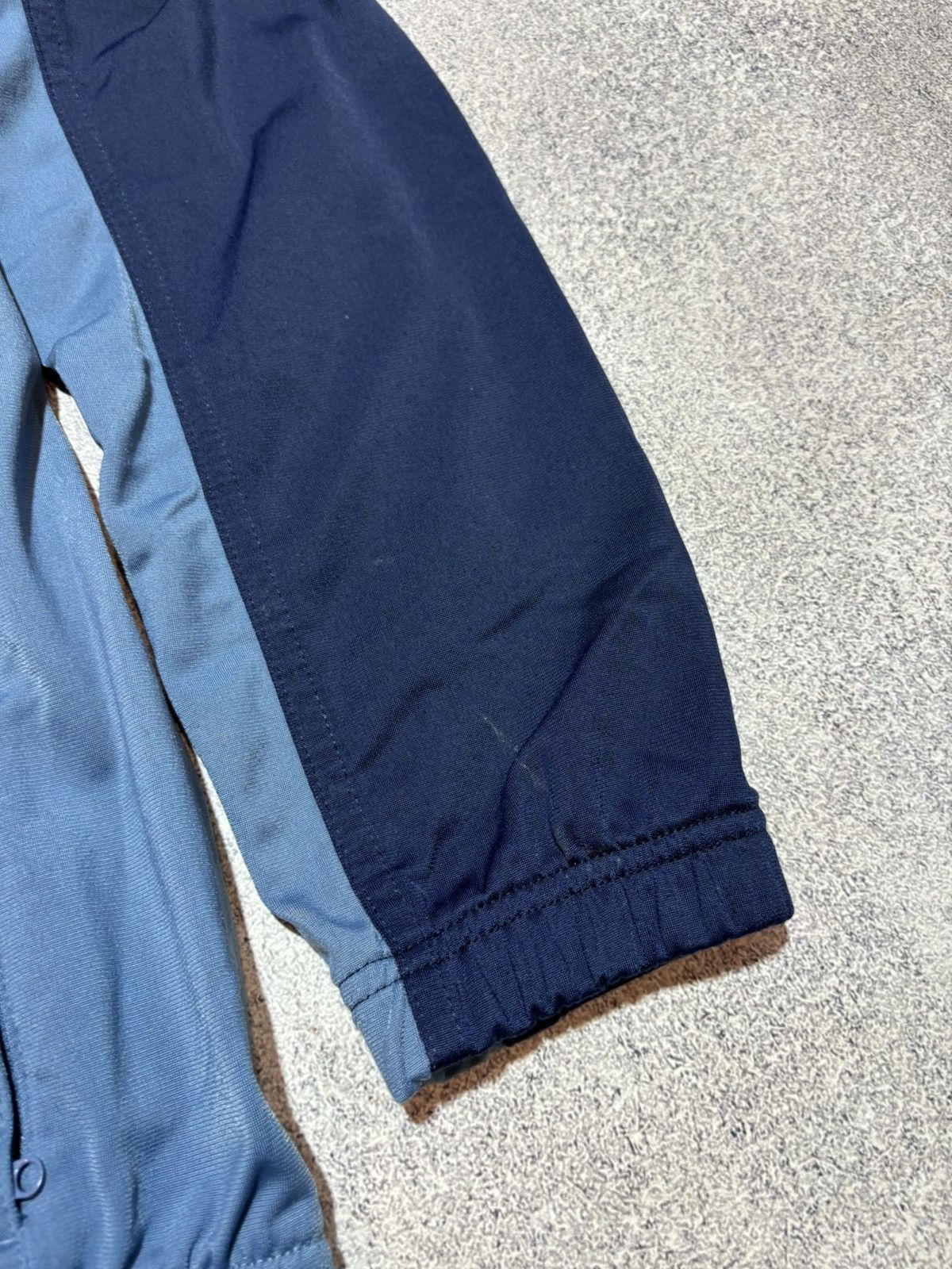 Nike × Vintage VINTAGE NIKE DRILL Y2K Full Zip Polyester Track Jacket Size US L / EU 52-54 / 3 - 8 Thumbnail