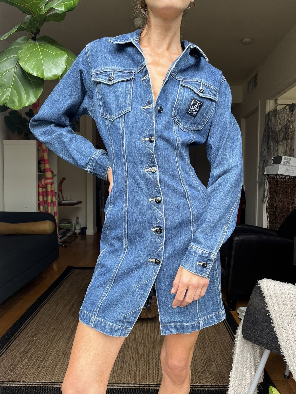 Calvin Klein × Vintage calvin klein Size M / US 6-8 / IT 42-44 - 7 Thumbnail
