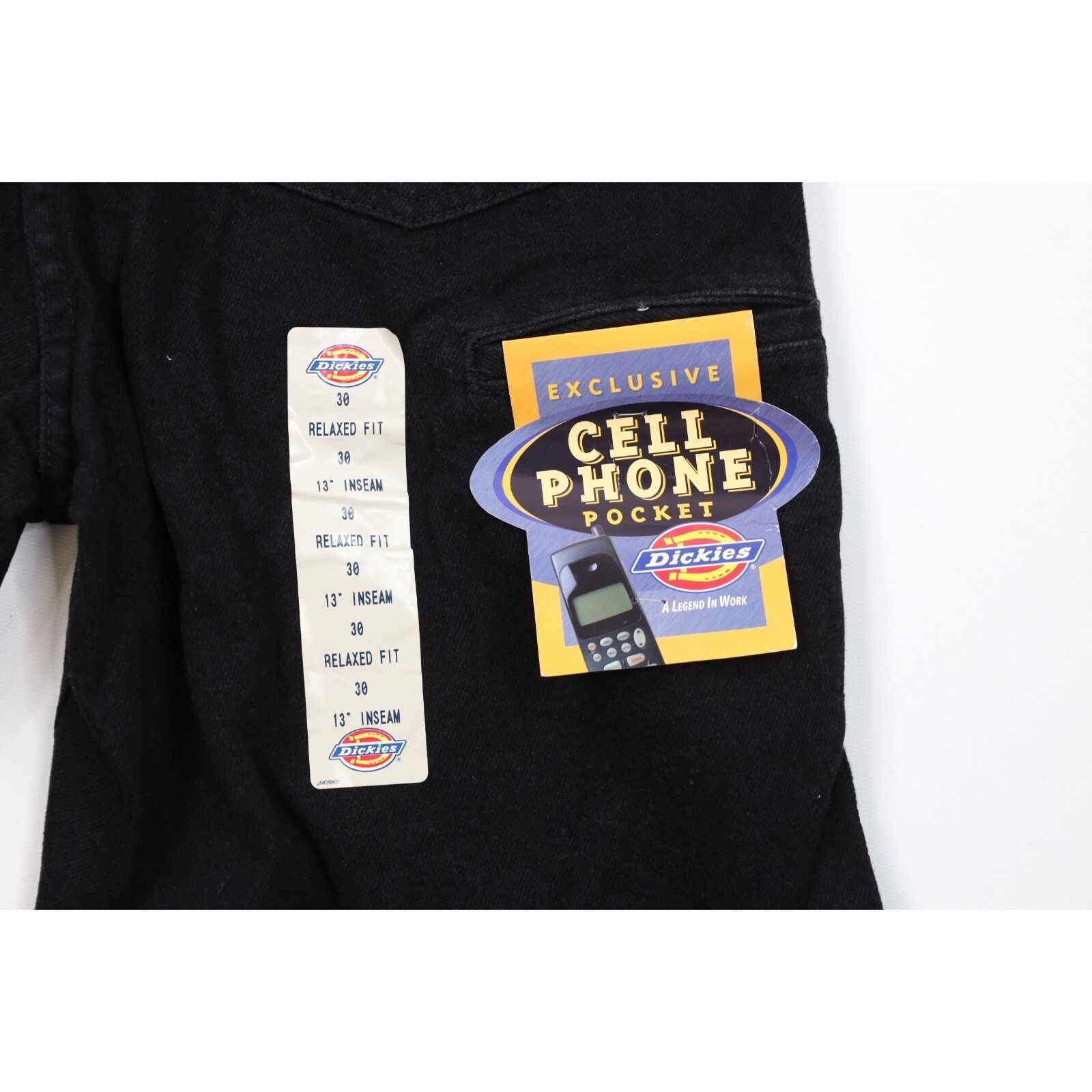 Dickies × Vintage Deadstock Vintage Y2K 2001 Dickies Relaxed Fit Denim Shorts Size US 30 / EU 46 - 12 Thumbnail