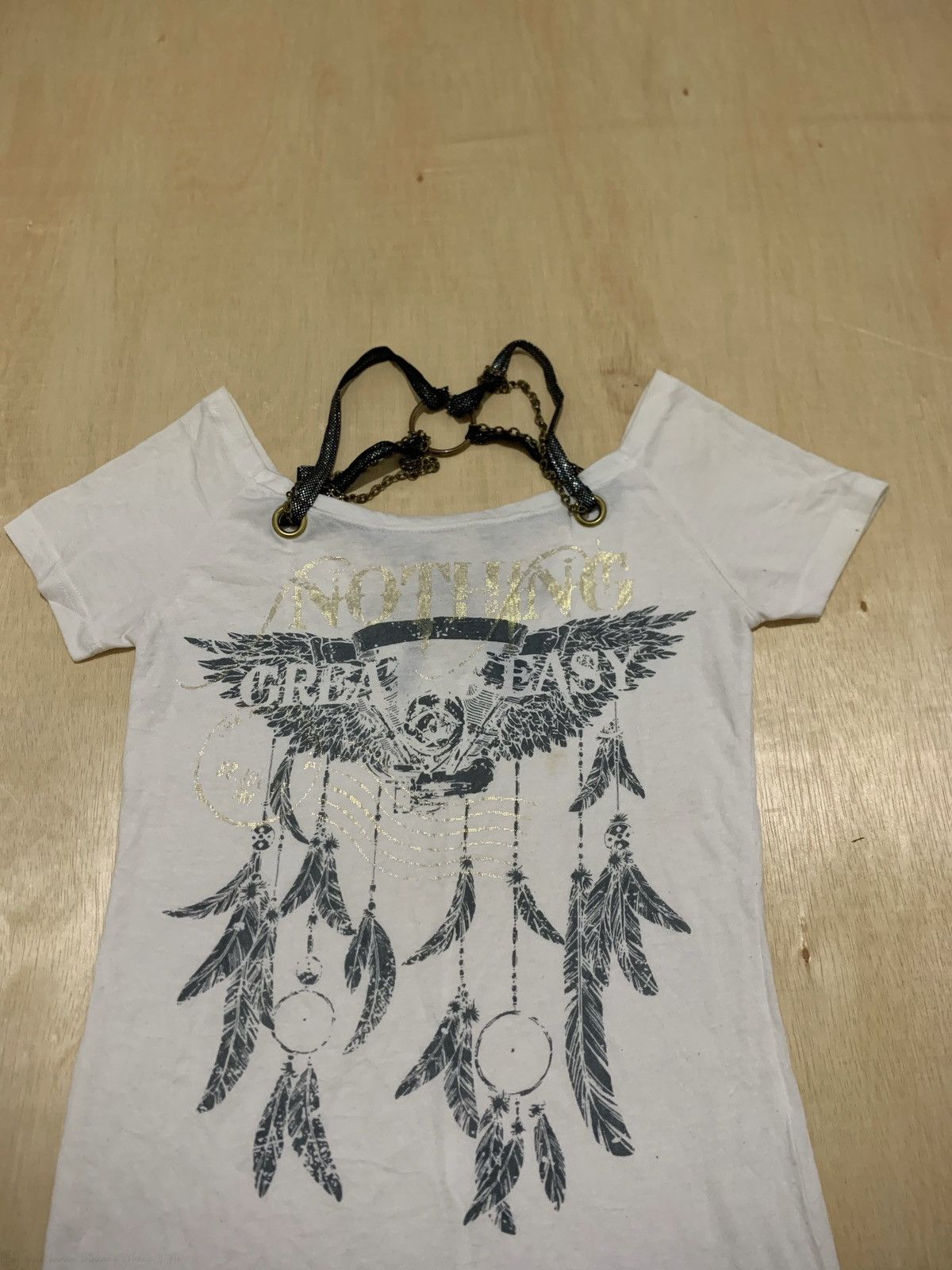 14th Addiction × 20471120 × Japanese Brand Vintage Y2k Vida Roseo Tshirt Ifsixwasnine Punk style Size M / US 6-8 / IT 42-44 - 2 Thumbnail