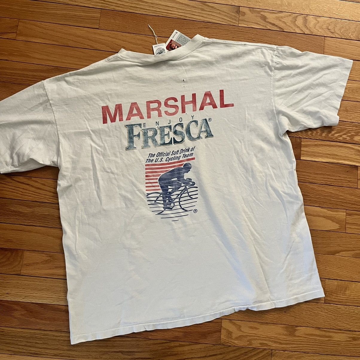 Band Tees × Vintage 90s Olympic Cycling Tee Size US XL / EU 56 / 4 - 4 Thumbnail