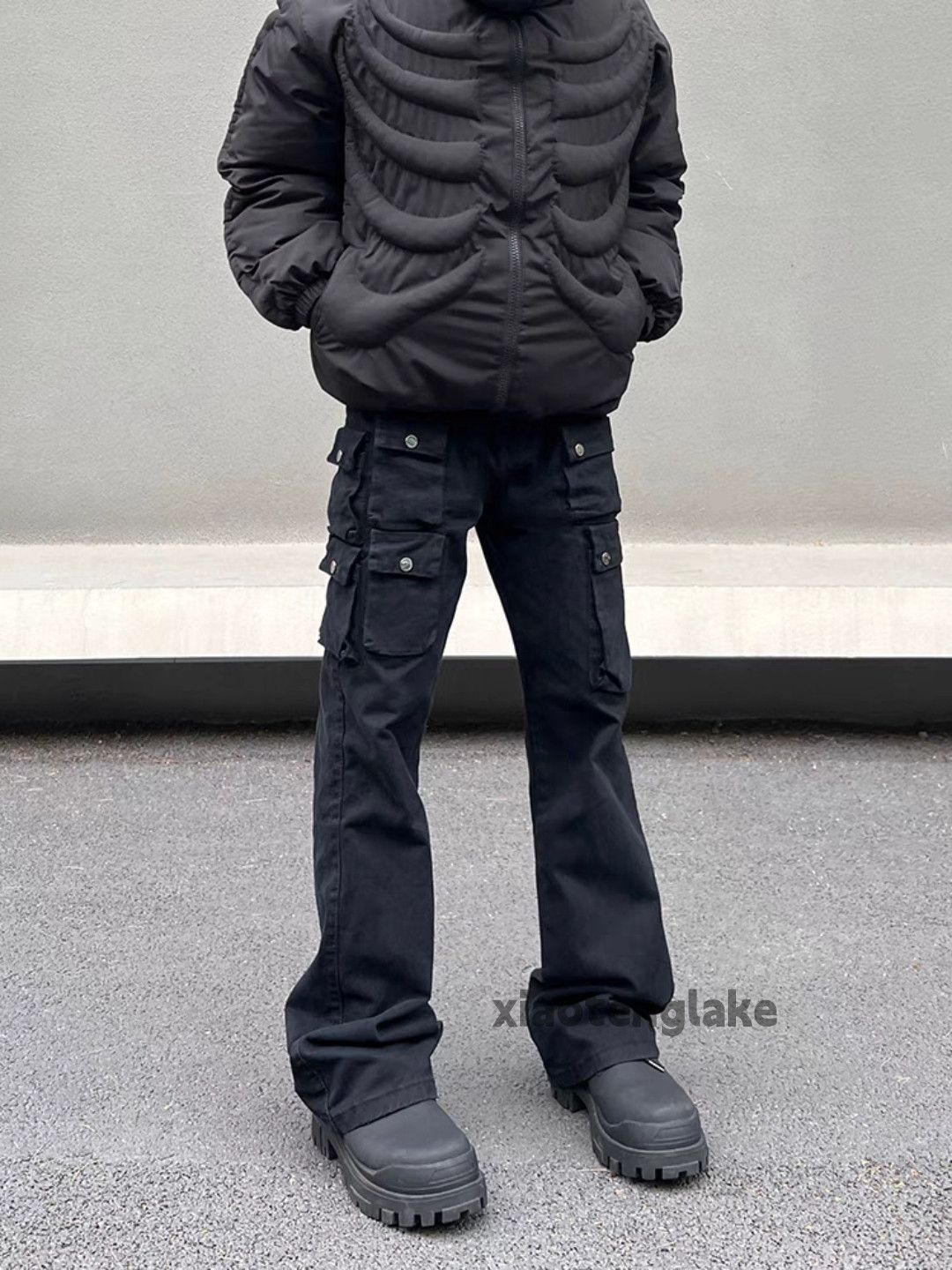 Designer × Japanese Brand × Vintage utility military outdoor tactical bootcut flared cargo pants Size US 32 / EU 48 - 2 Thumbnail