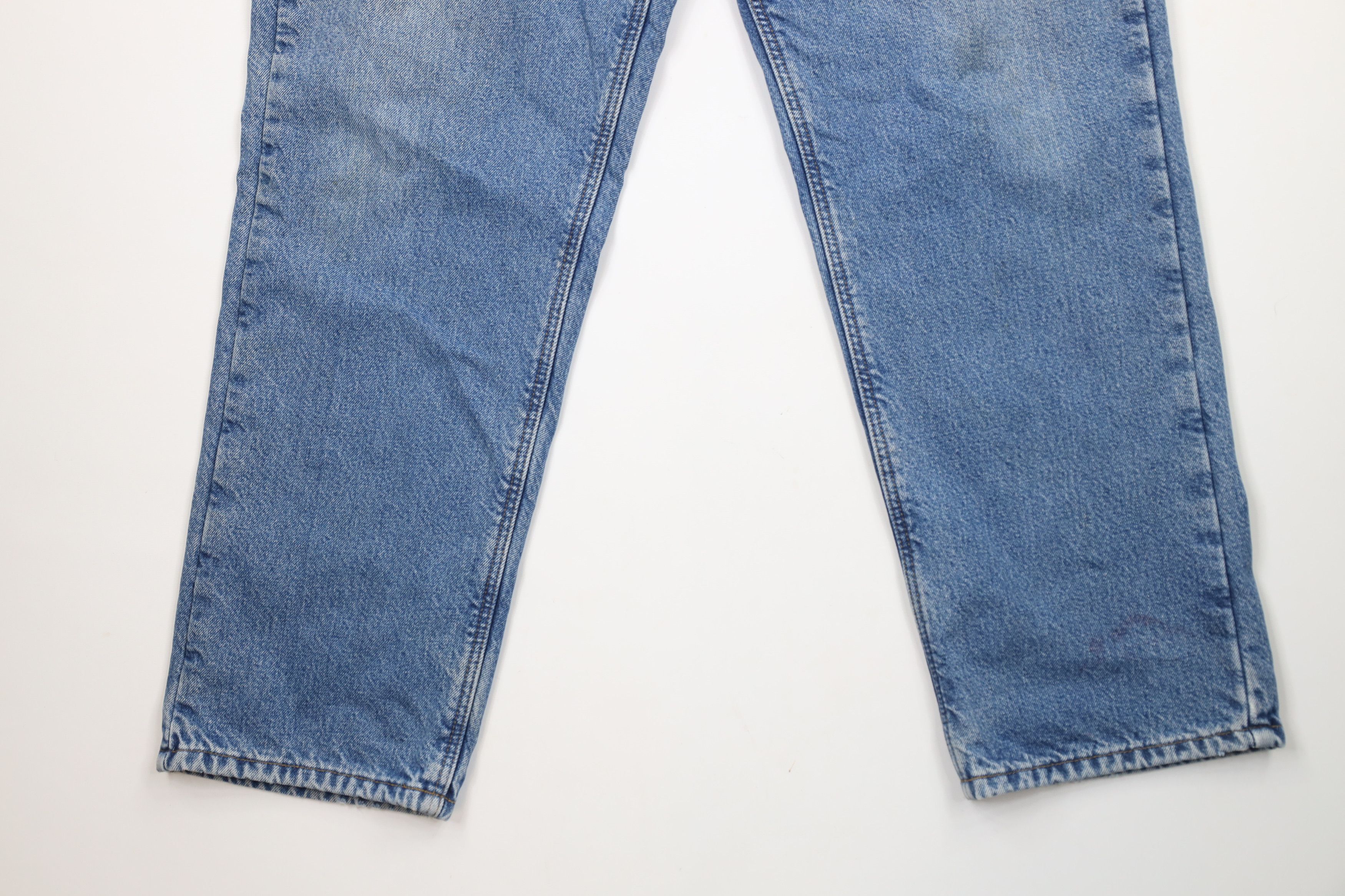 Carhartt × Vintage Vintage Y2K Carhartt Relaxed Fit Fleece Lined Wide Leg Jeans Size US 36 / EU 52 - 5 Thumbnail