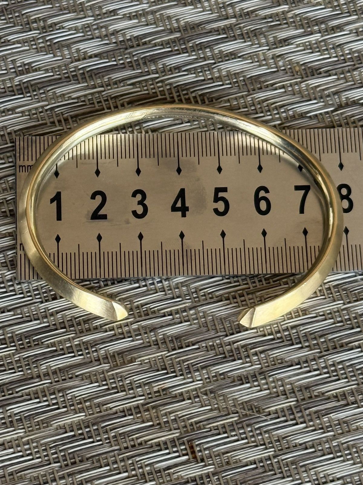 David Yurman Rare David Yurman Roman Cuff Bracelet Bangle 18K Solid Gold Size ONE SIZE - 15 Thumbnail