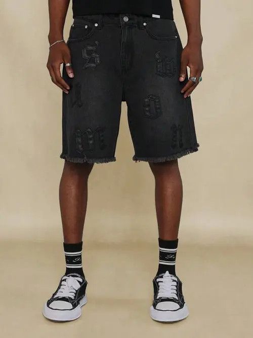 Jean Denim Jeans DRIP Shorts Jorts Size US 32 / EU 48 - 1 Thumbnail