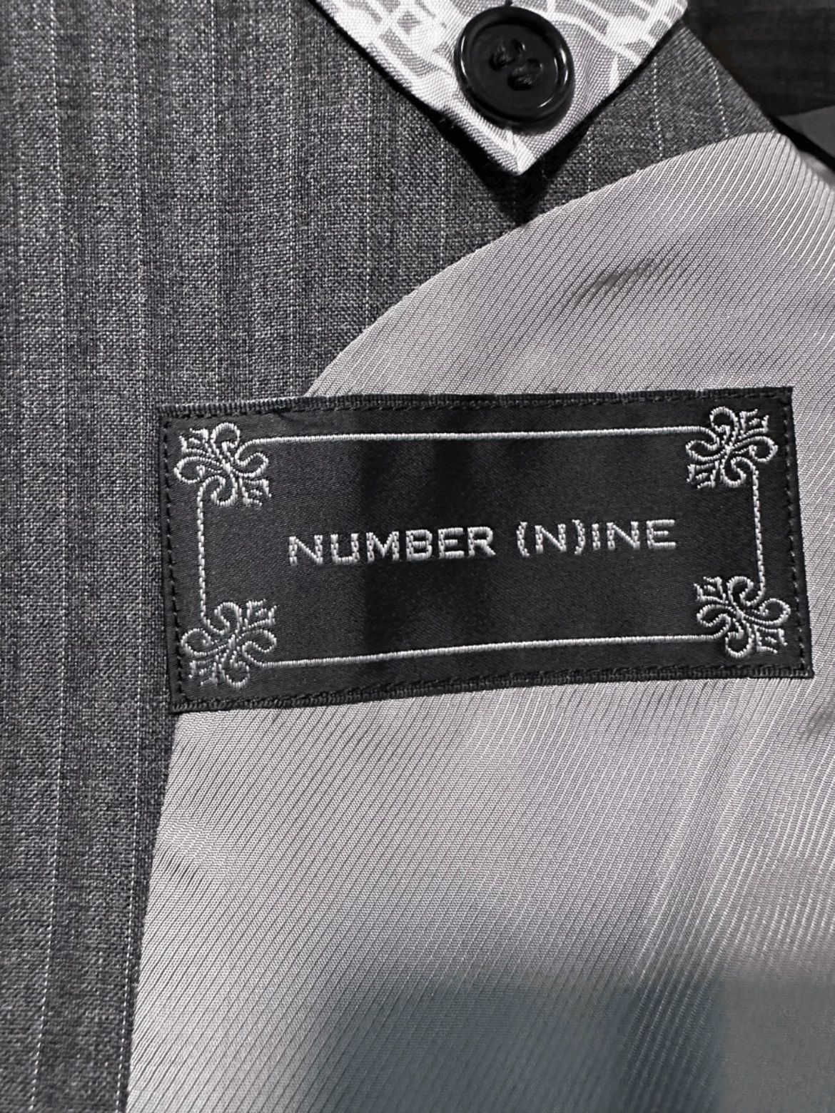 Number (N)ine Sz 2 Number Nine Stripe Blazer Jacket Size US M / EU 48-50 / 2 - 5 Thumbnail