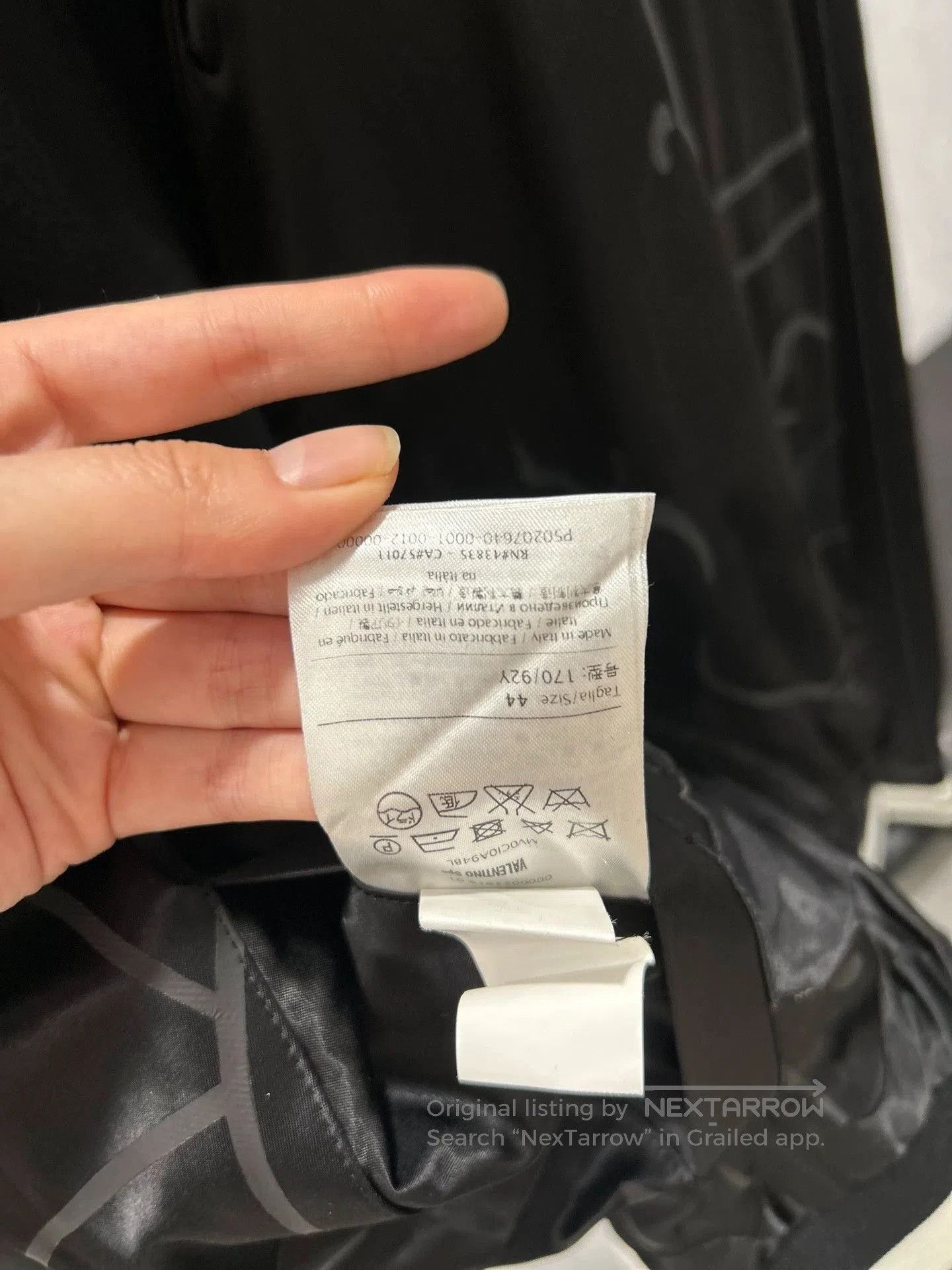 Valentino Valentino Satin Baseball Jacket. Size US XS / EU 42 / 0 - 3 Thumbnail