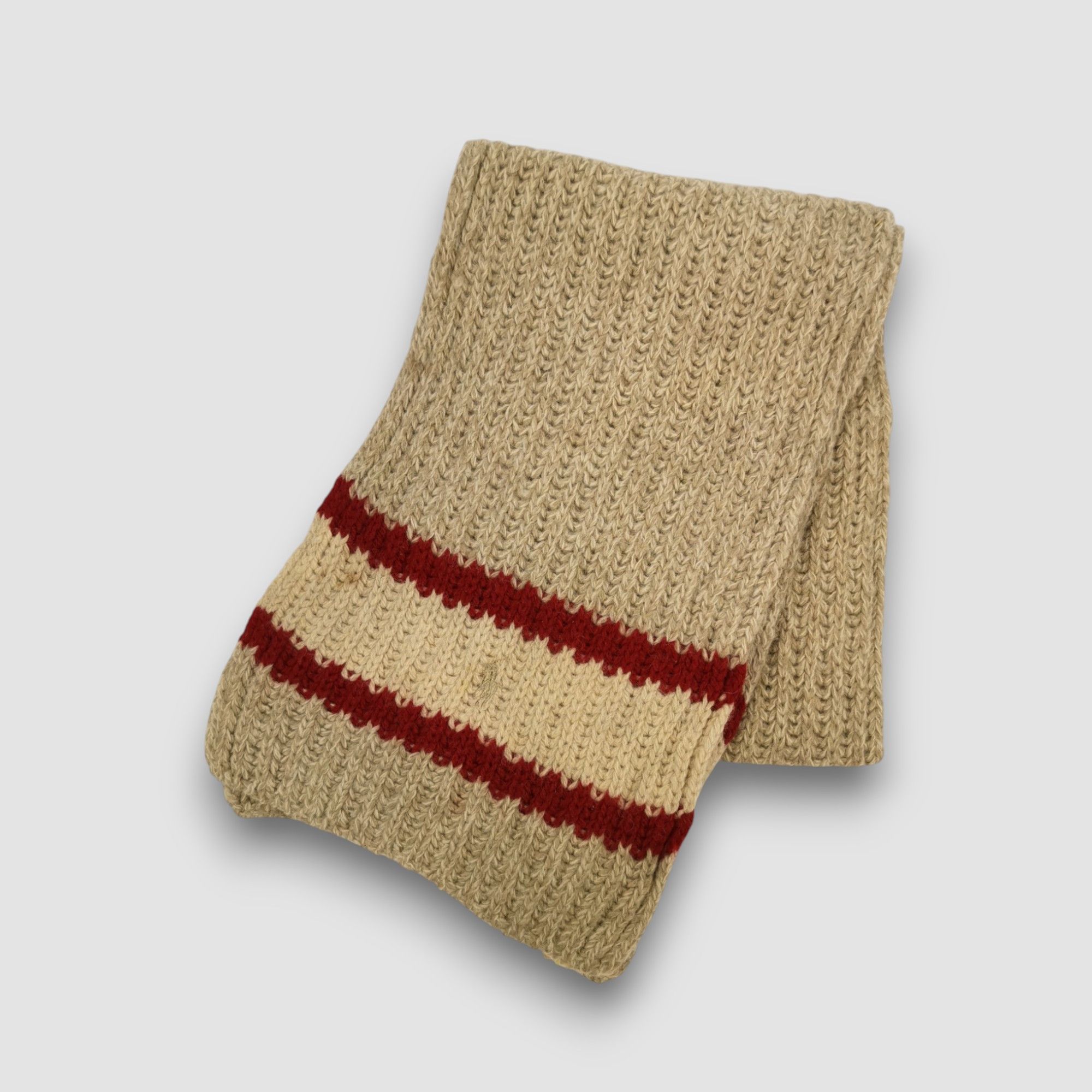Polo Ralph Lauren NWT Vintage Polo Ralph Lauren Scarf Knitted Wool Scarves Size ONE SIZE - 3 Thumbnail