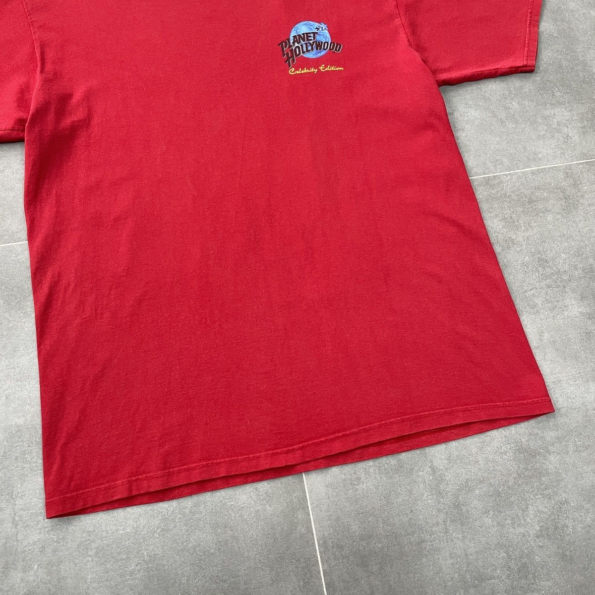 Planet Hollywood × Vintage Planet Hollywood 1991 Hercules O'clock Stallone T-Shirt Size US XL / EU 56 / 4 - 4 Thumbnail