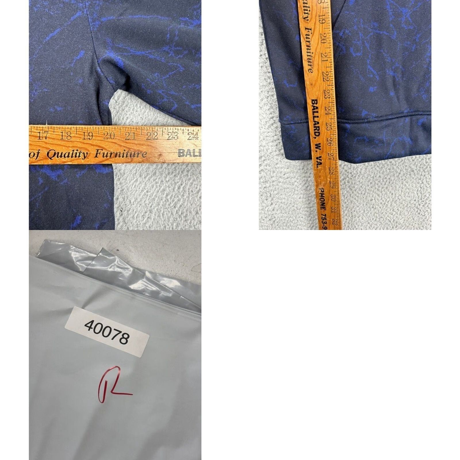 Russell Athletic Russell Athletic Sweatshirt Hoodie Adult Medium Blue Graphic Logo Pocket Pullover Mens NEW Size US M / EU 48-50 / 2 - 8 Thumbnail