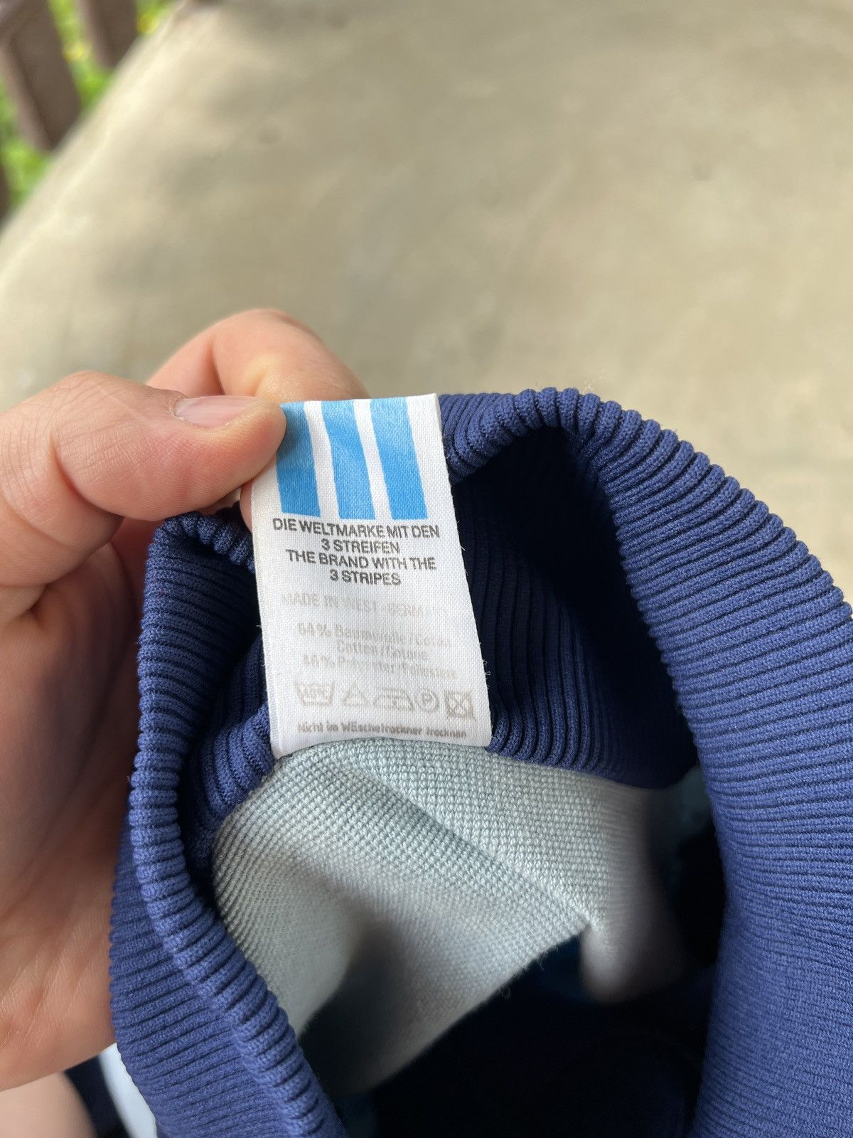 Adidas Adidas Made West-Germani Vintage Track Jacket Size US XL / EU 56 / 4 - 4 Thumbnail