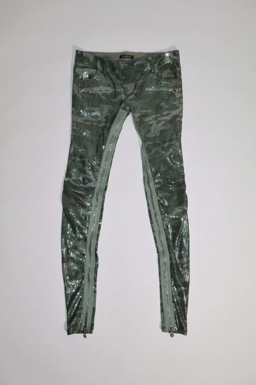 Balmain Balmain SS10 Runway Sequin Pants Size 29" - 2 Thumbnail