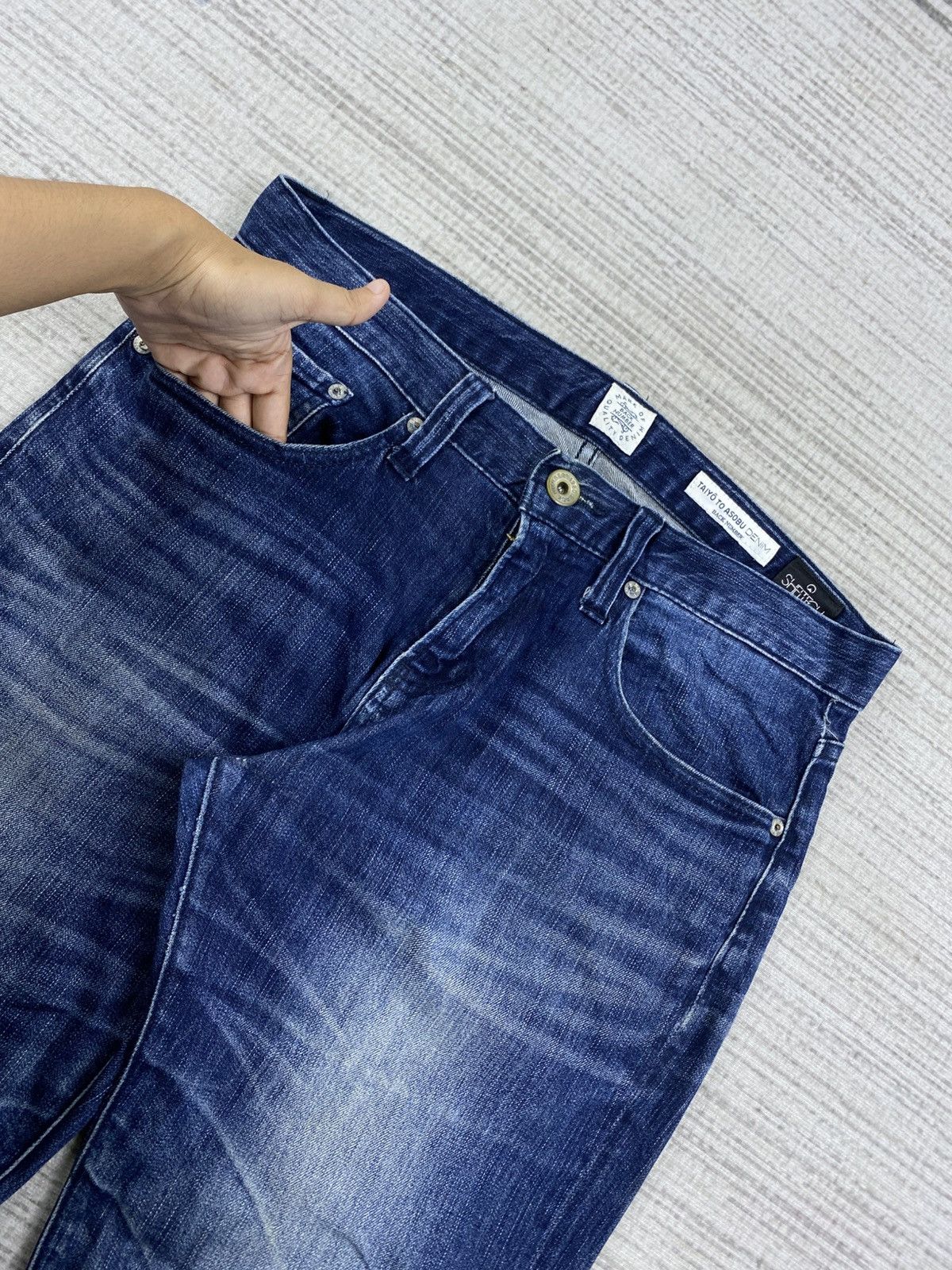 Japanese Brand × Vintage Vintage Back Number Japan Denim Pants Size US 32 / EU 48 - 11 Thumbnail
