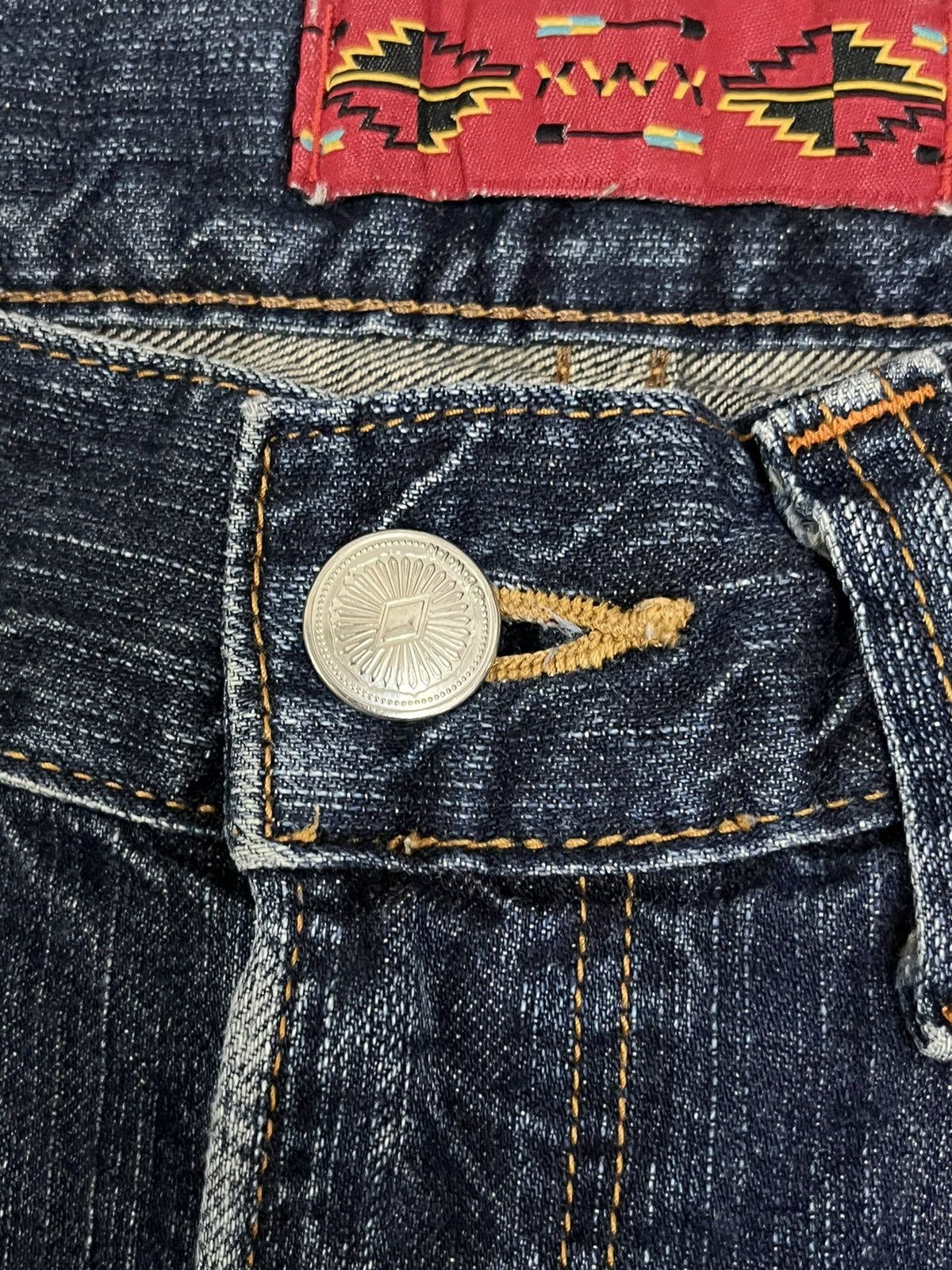 Edwin × Japanese Brand Vintage Edwin EXV Flare Denim Size US 33 - 7 Thumbnail