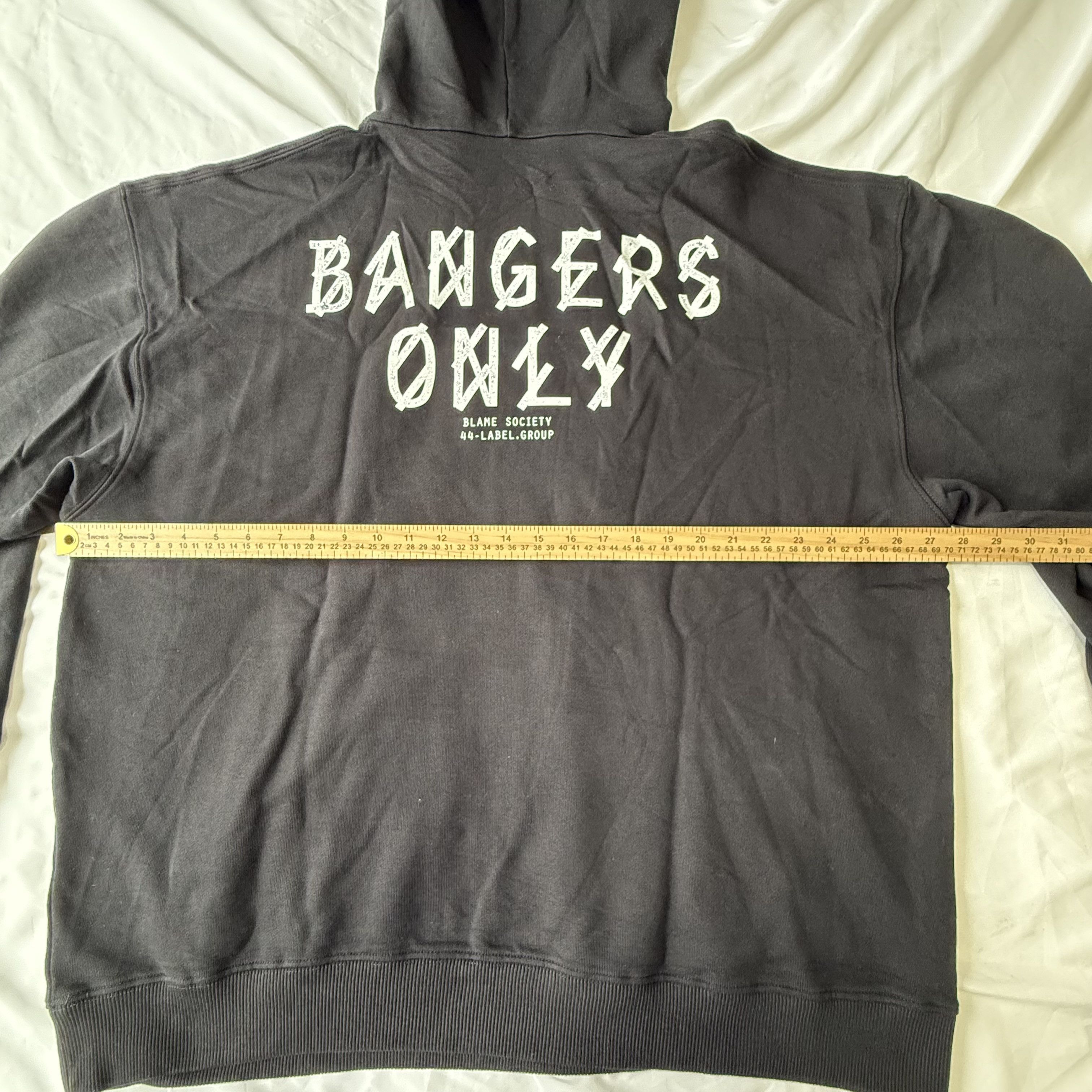 44 LABEL GROUP 44 Label Group "Bangers Only" Logo Graphic Hoodie Size US XXL / EU 58 / 5 - 10 Thumbnail