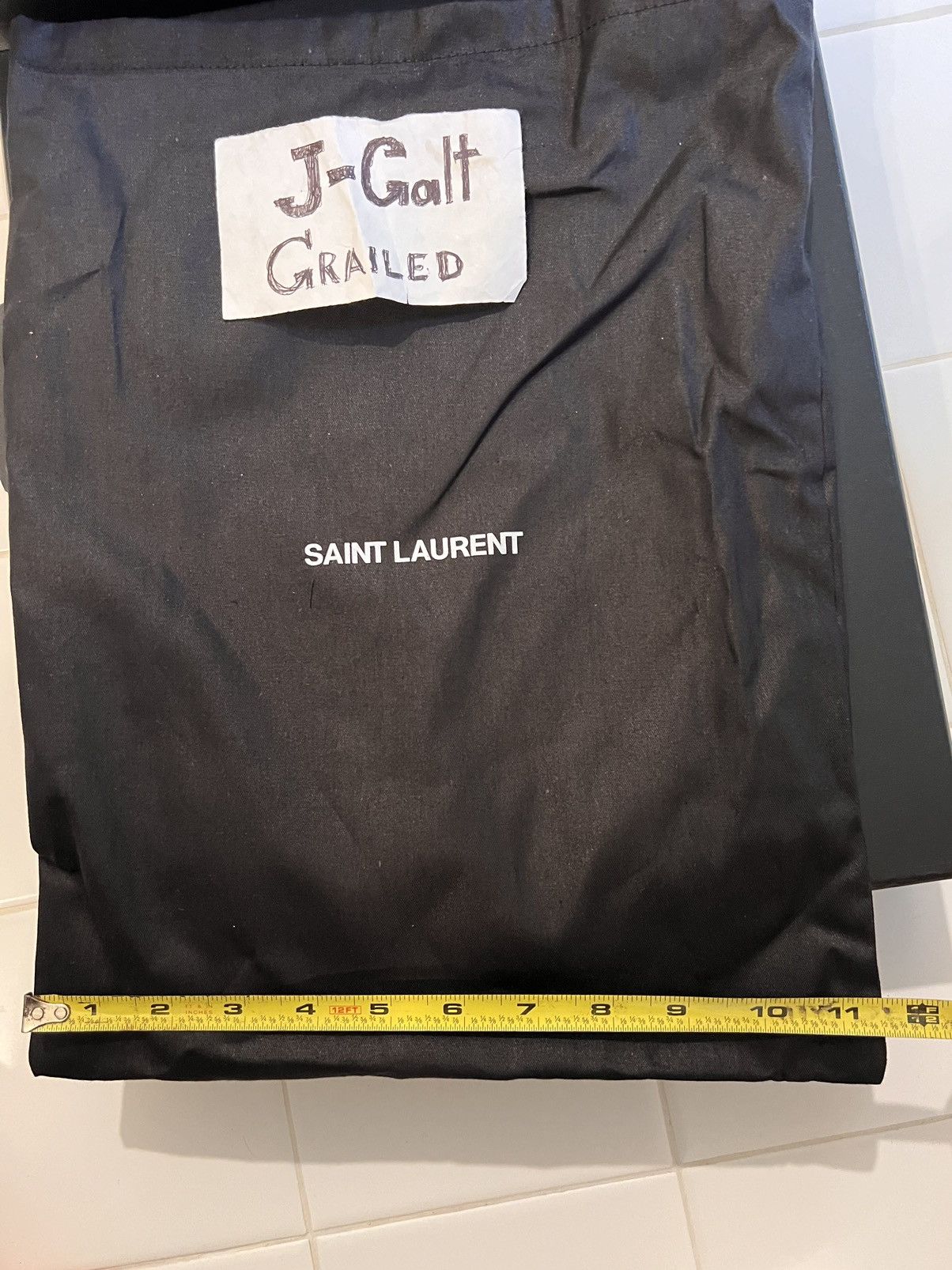 Saint Laurent Paris SLP Shoe box with dust bag Size ONE SIZE - 7 Thumbnail