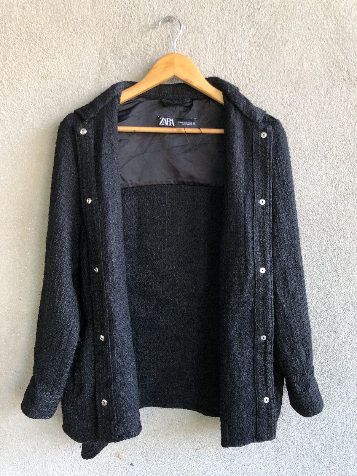 Japanese Brand × Zara Zara texture knit shirt Size S / US 4 / IT 40 - 3 Thumbnail