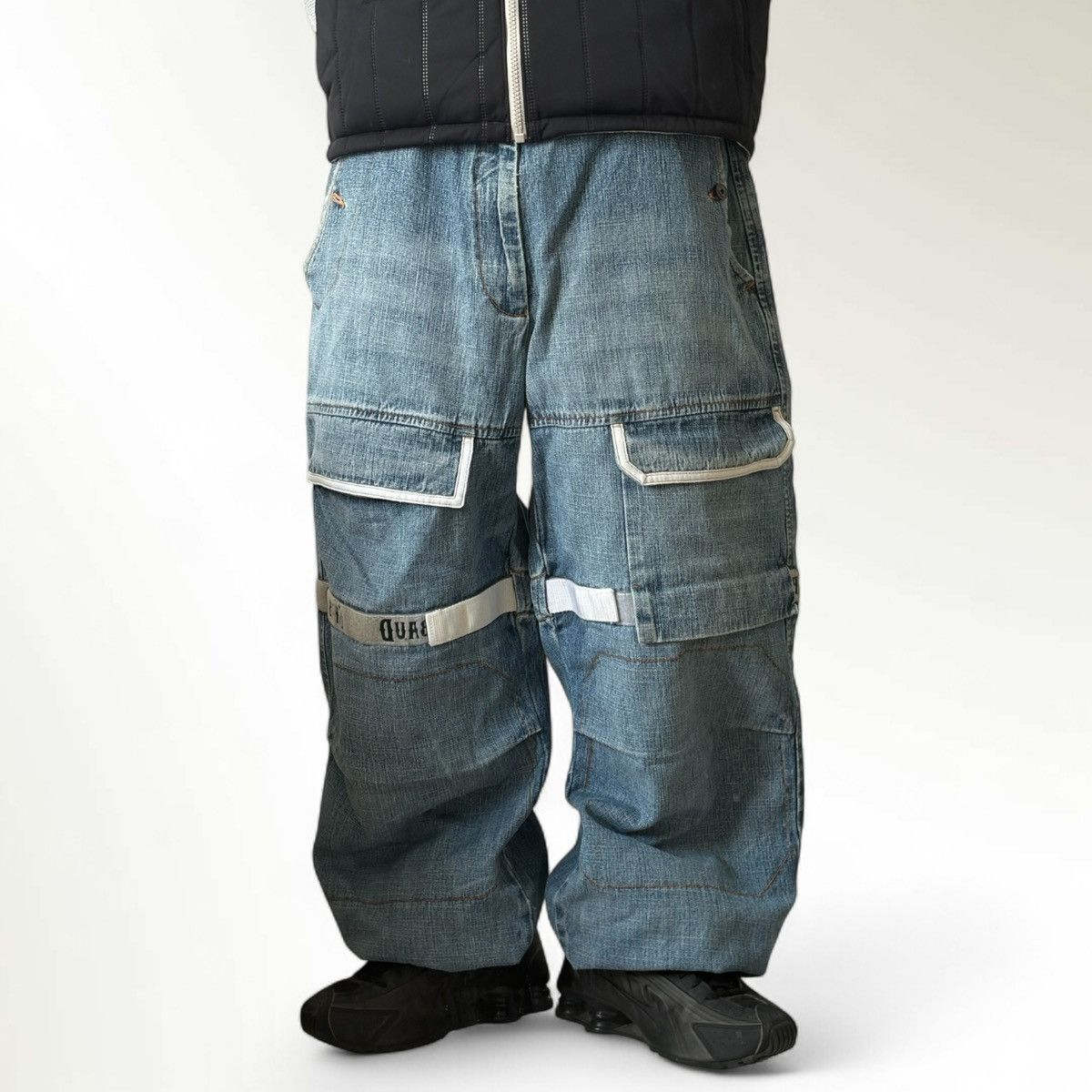 Marithe + Francois Girbaud Marithé + François Girbaud Strap Detail shuttle Pants Size US 36 / EU 52 - 1 Thumbnail