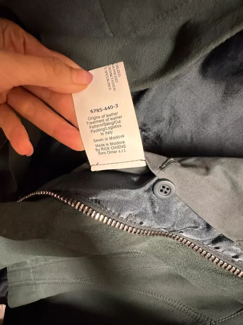 Rick Owens Rick Owens Fanmao classic leather clothes-2506 Size US M / EU 48-50 / 2 - 4 Thumbnail